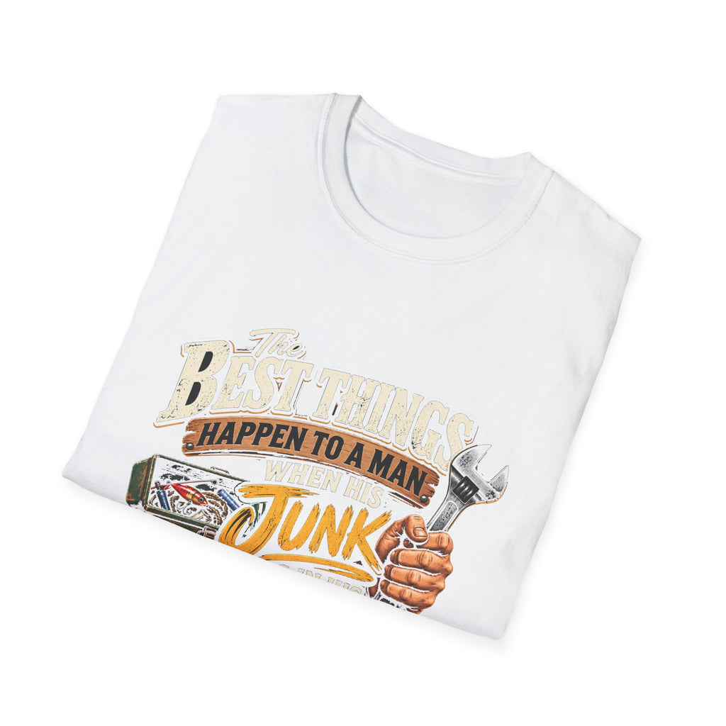 Best Things Happen in a Man's Hand - Classic Tee