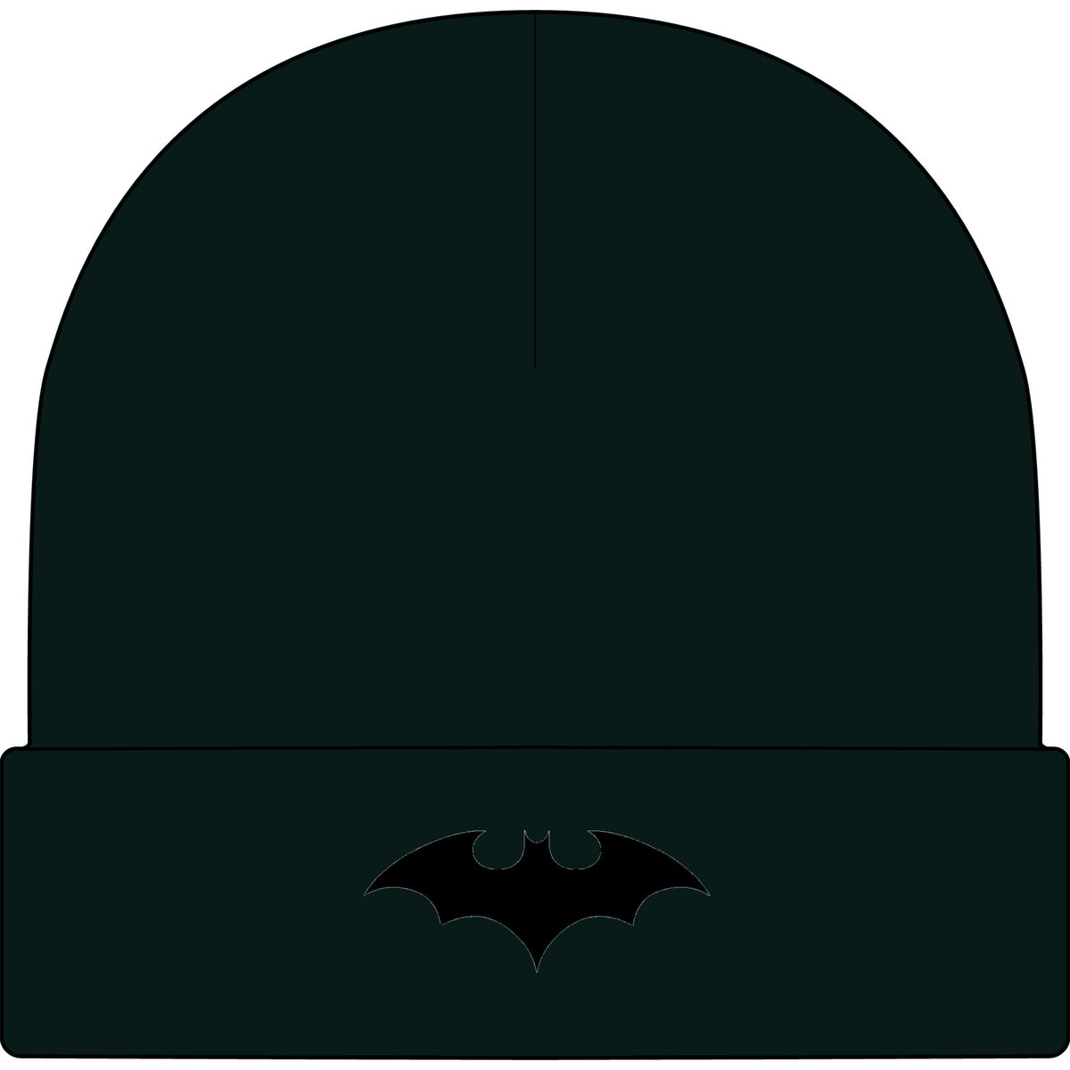 Midnight Bat Emblem - AS Colour 1107 Cuff Beanie