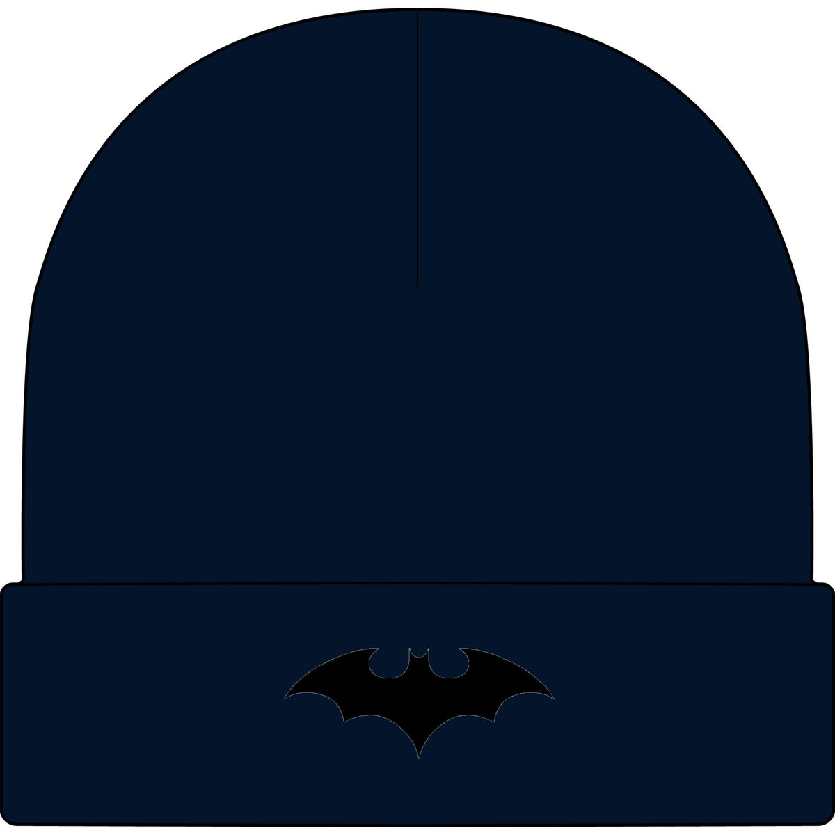 Midnight Bat Emblem - AS Colour 1107 Cuff Beanie