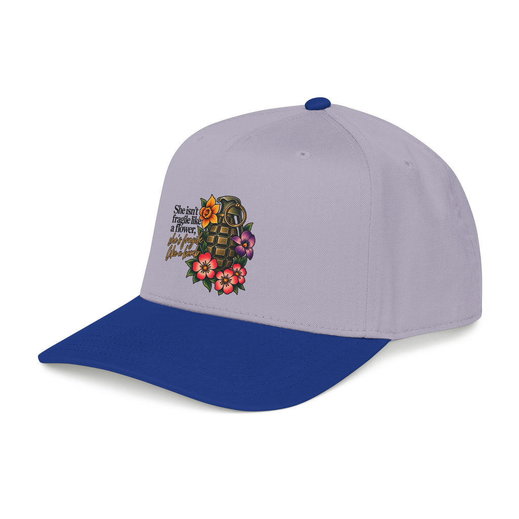 Fragile Like a Bomb - Floral Grenade - OTTO Baseball Hat