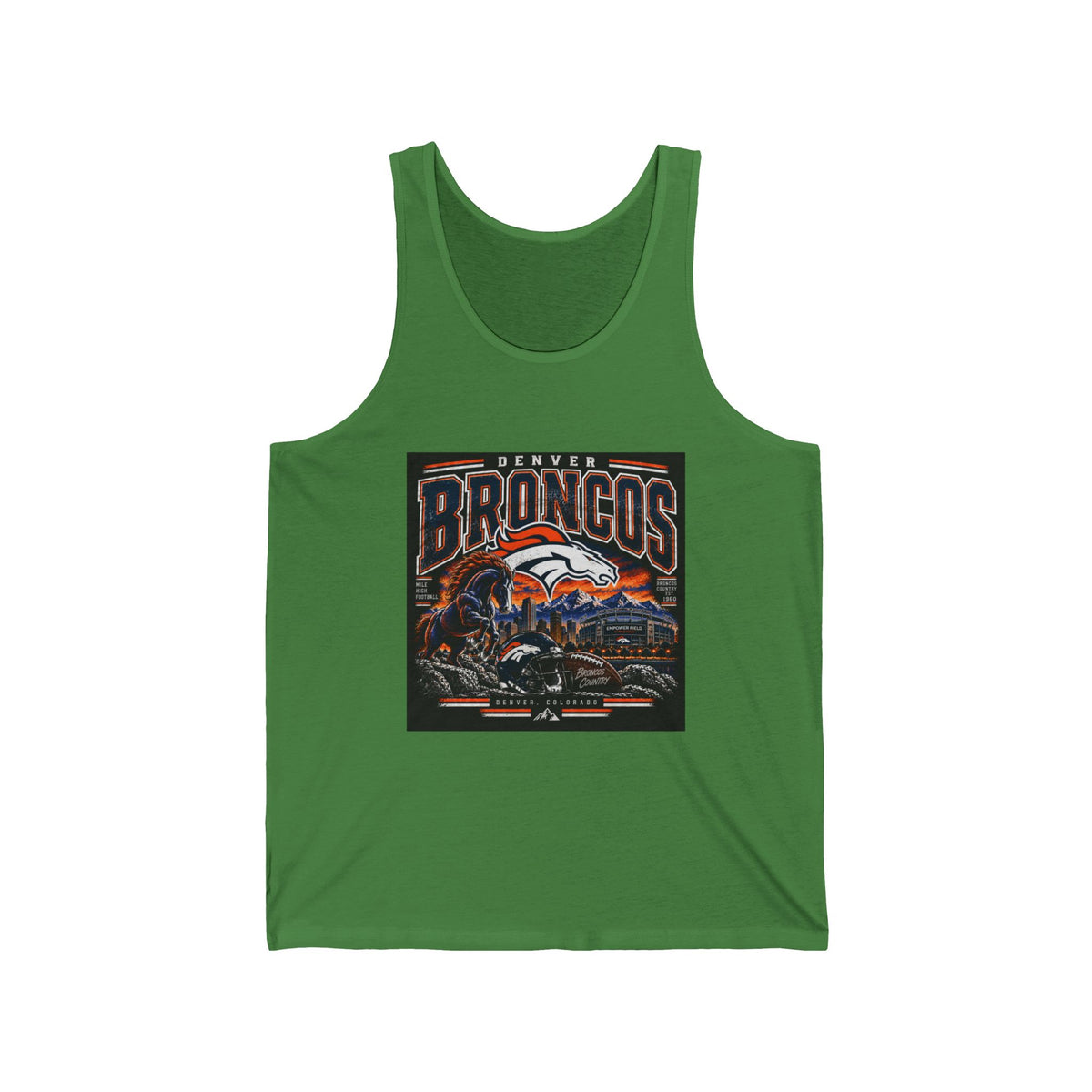 Denver Broncos Mile High Pride - Athletic Tank