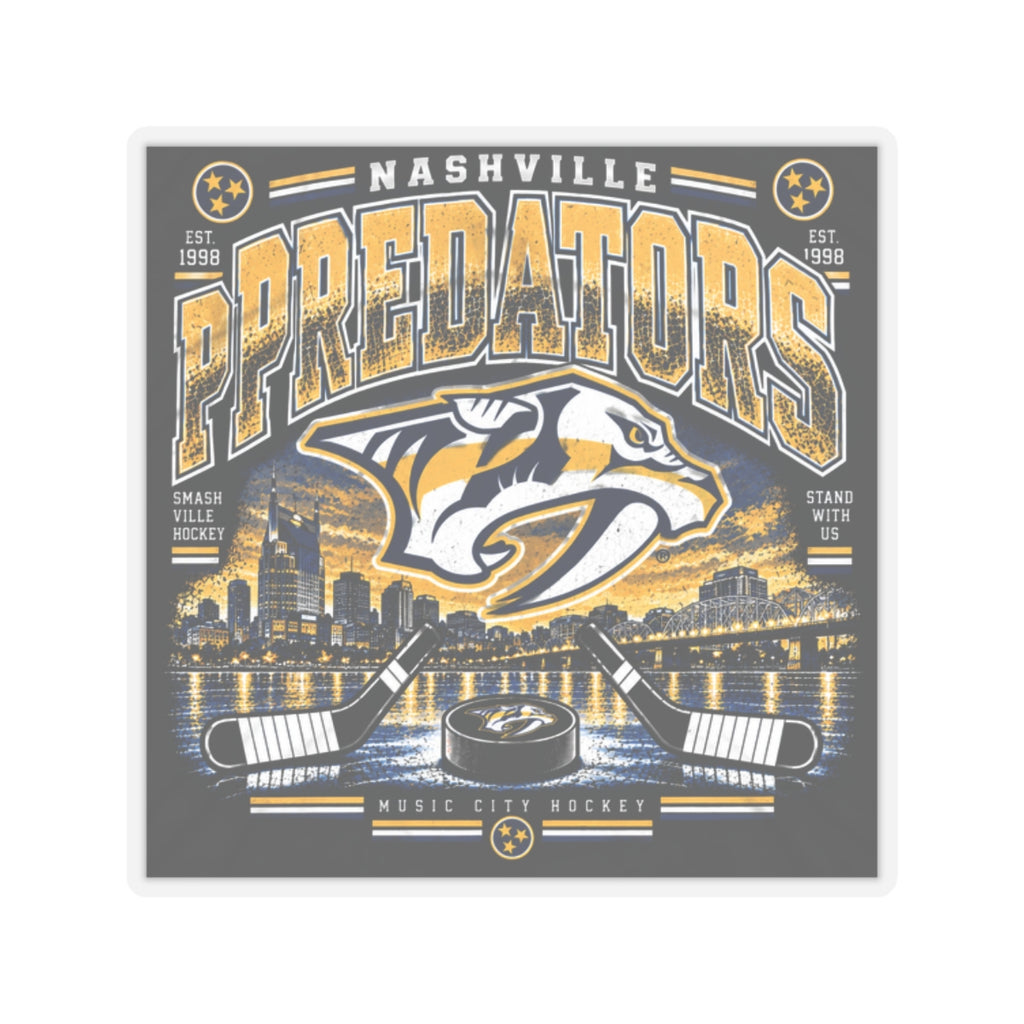 Nashville Predators - Kiss-Cut Sticker