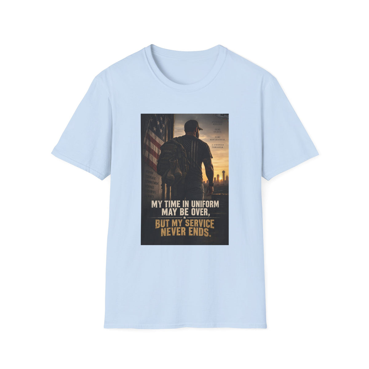 Service Never Ends - Classic Tee