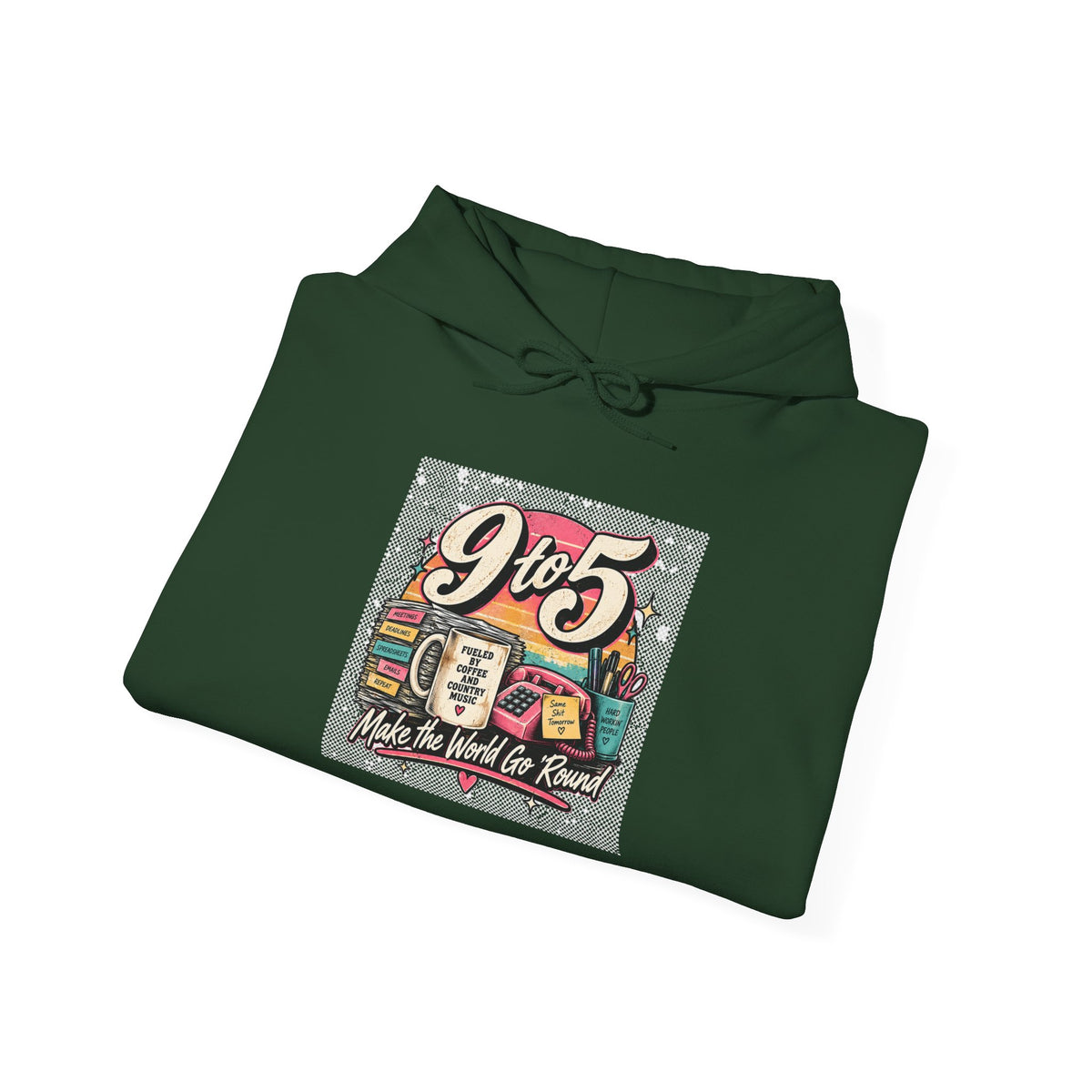 9to5 Make the World Go Round - Hoodie