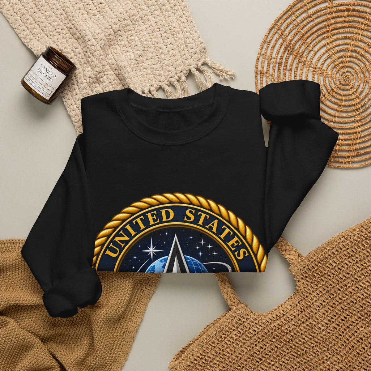 U.S. Space Force Emblem - Crewneck Sweatshirt