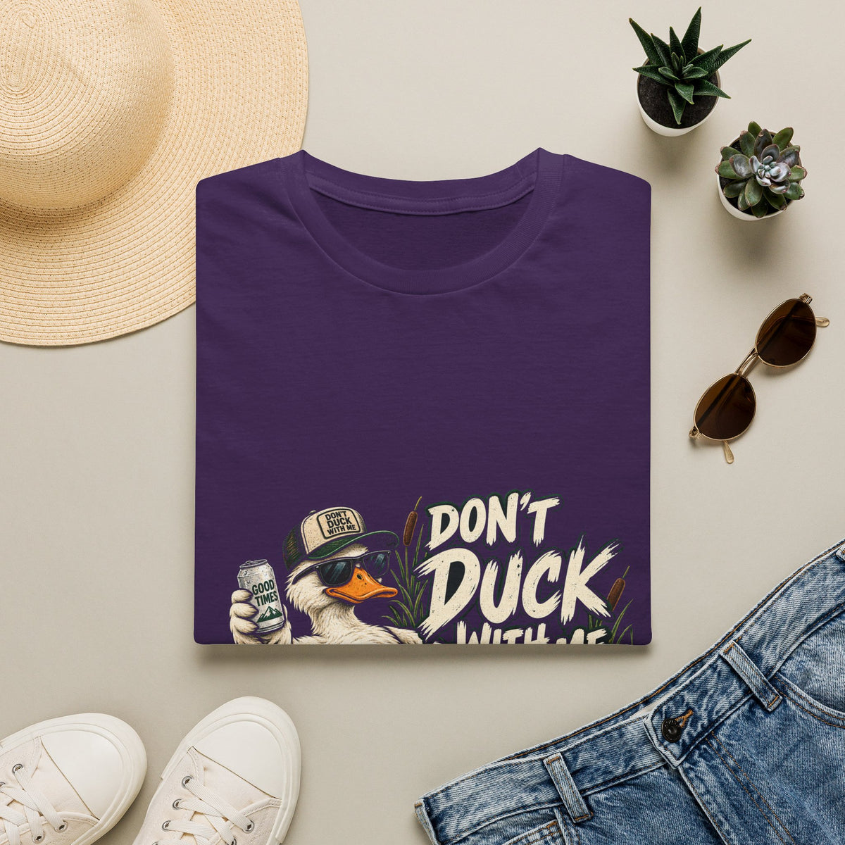 Duck With Me Camo - Classic Tee