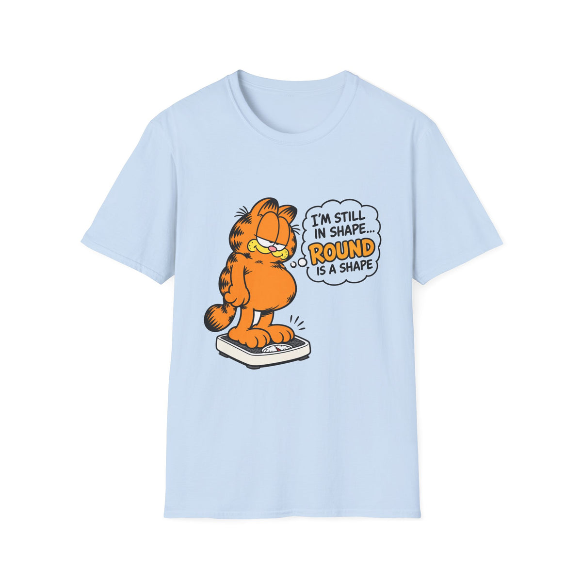 Round Shape Garfield - Classic Tee