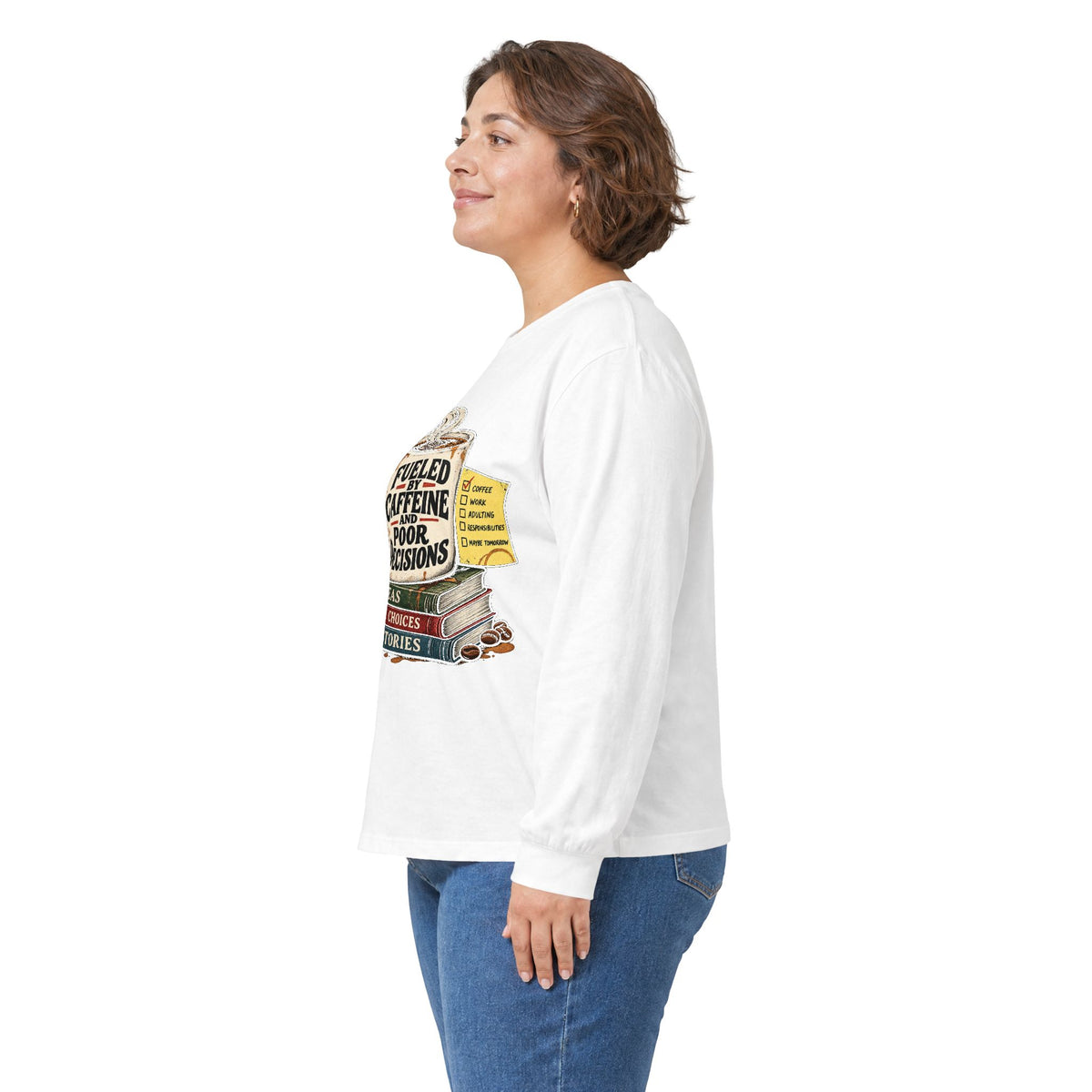 Fueled by Caffeine - Unisex Ultra Cotton Long Sleeve Tee