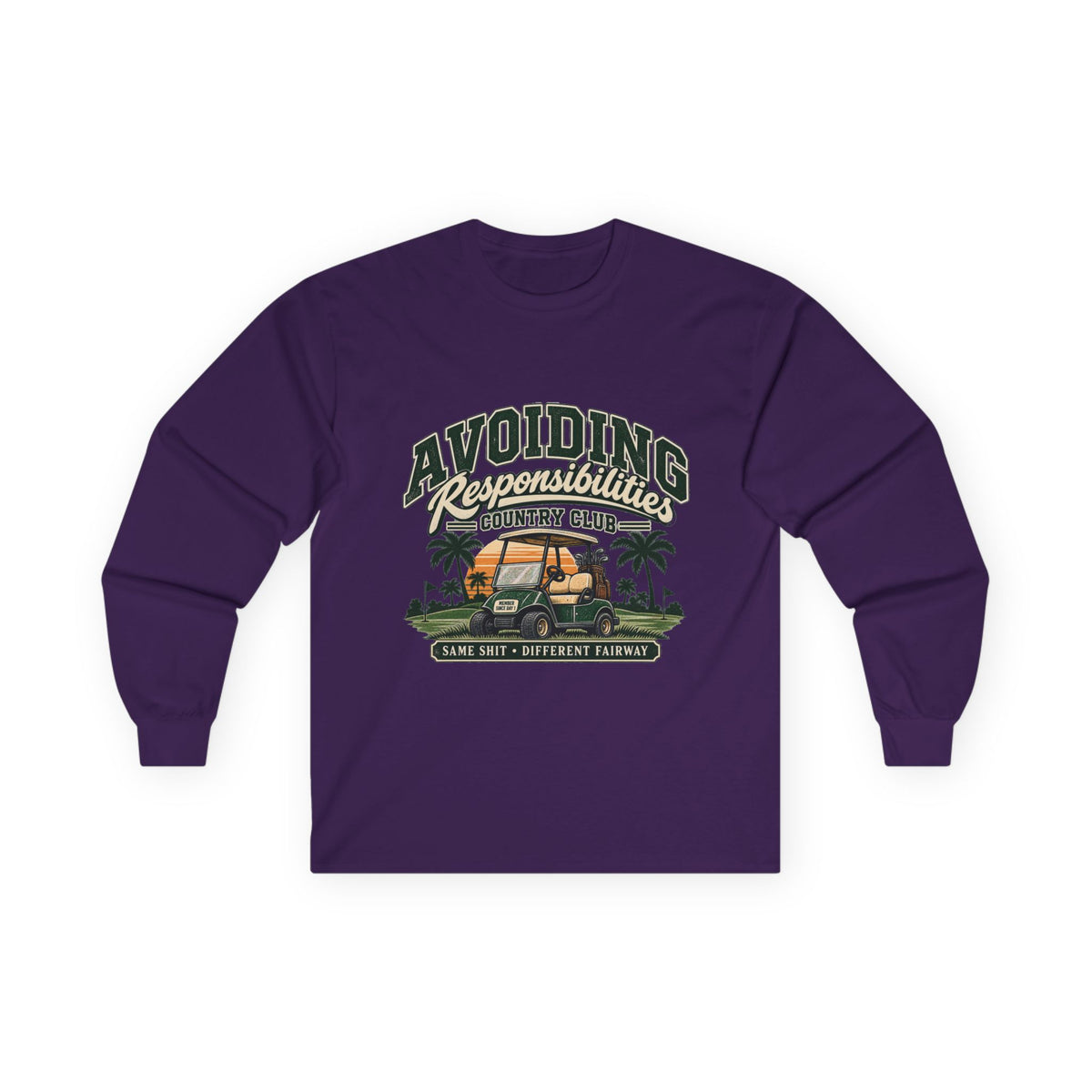 Avoiding Responsibility Country Club - Unisex Ultra Cotton Long Sleeve Tee