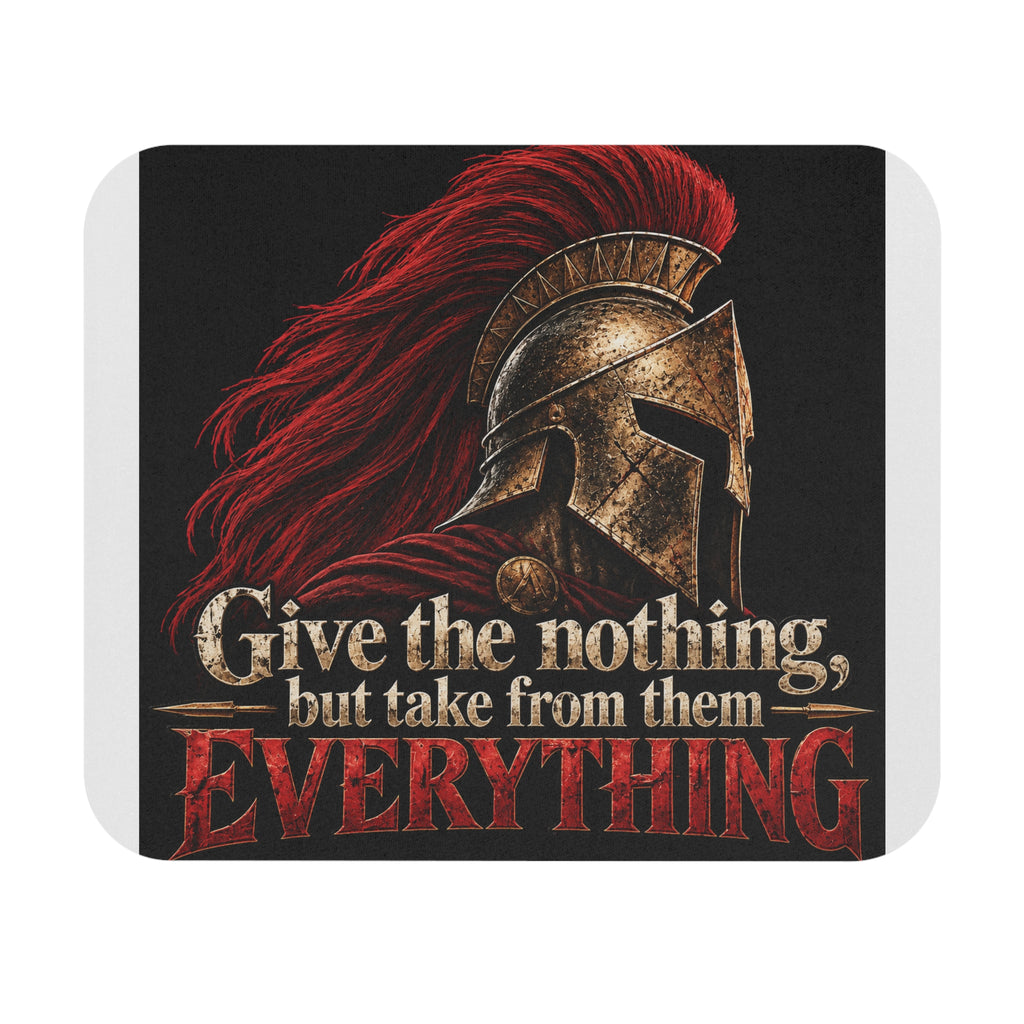Spartan Helmet - Take Everything - Mouse Pad