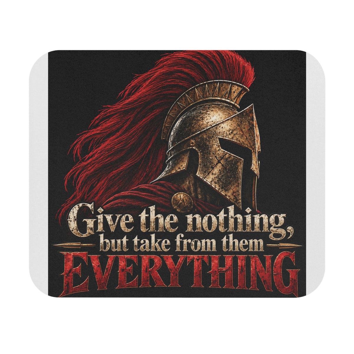 Spartan Helmet - Take Everything - Mouse Pad
