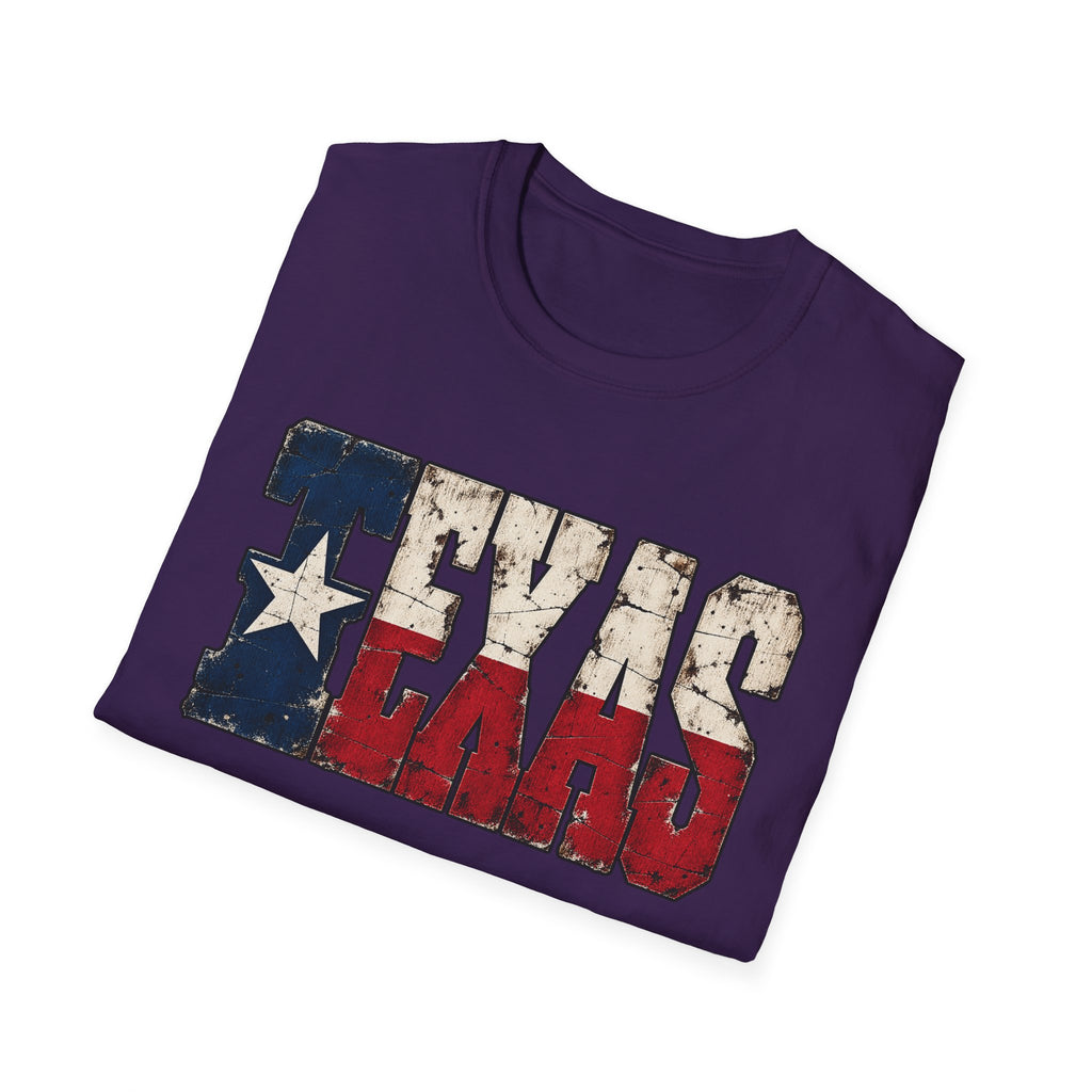 Texas Flag Block Letters - Classic Tee