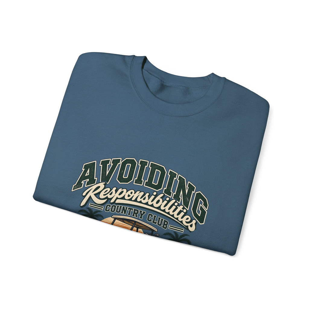 Avoiding Responsibility Country Club - Crewneck Sweatshirt