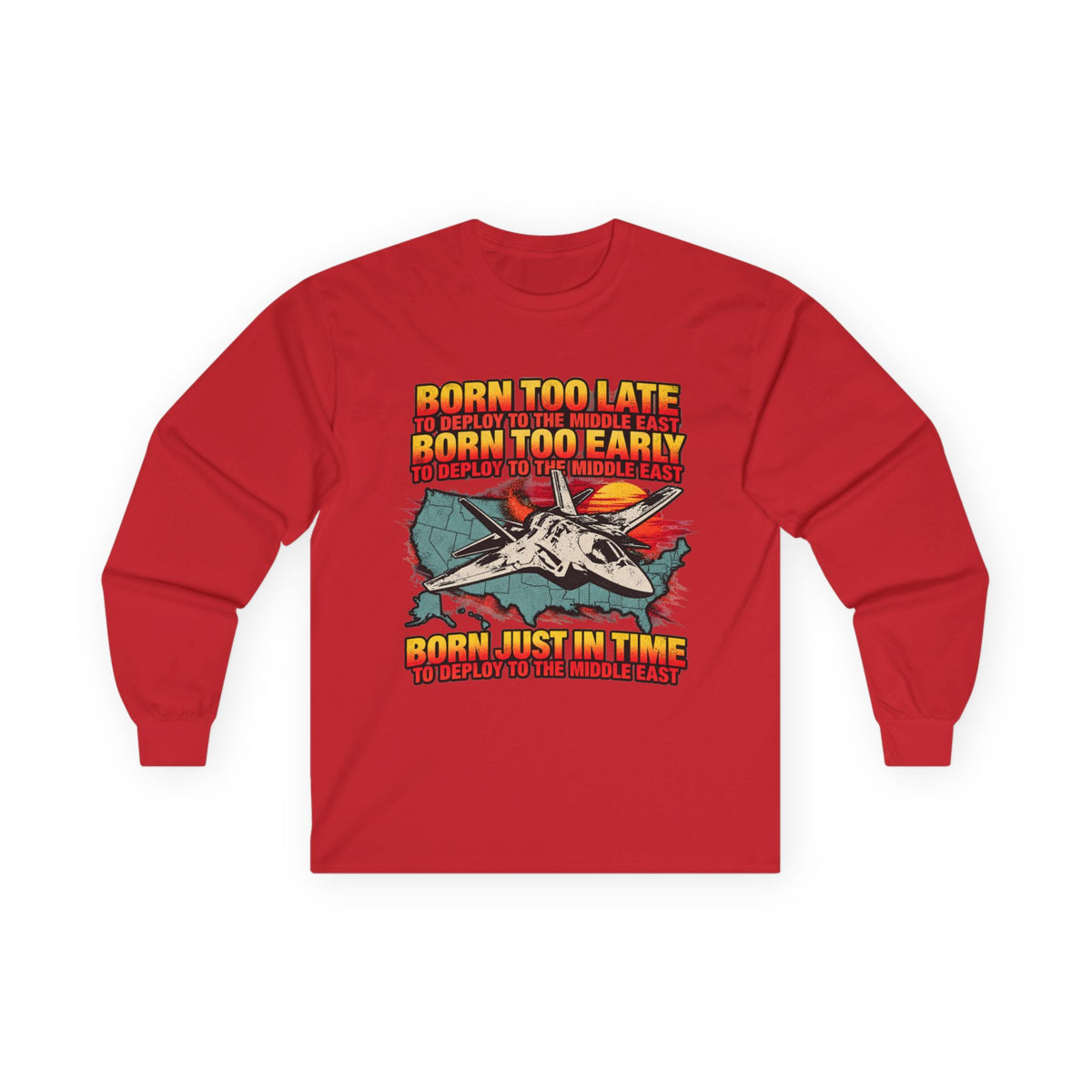 Desert Deployment Tee - Unisex Ultra Cotton Long Sleeve Tee