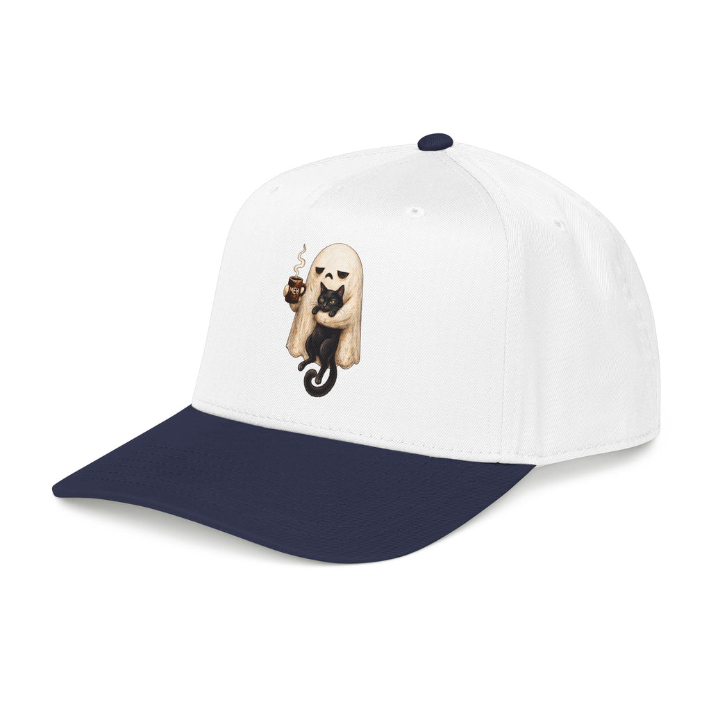 Meh Ghost and Black Cat - OTTO Baseball Hat