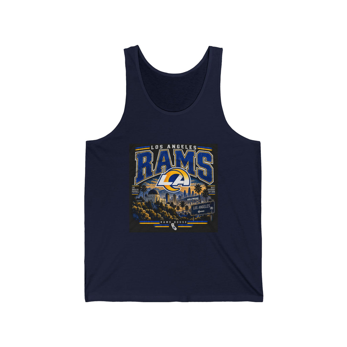 LA Rams House Pride - Athletic Tank