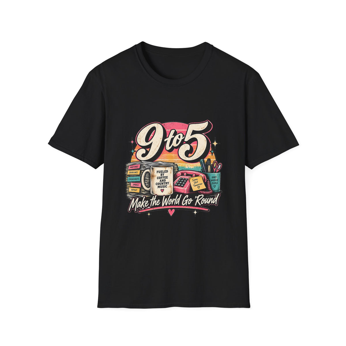 9to5 Make the World Go Round - Classic Tee