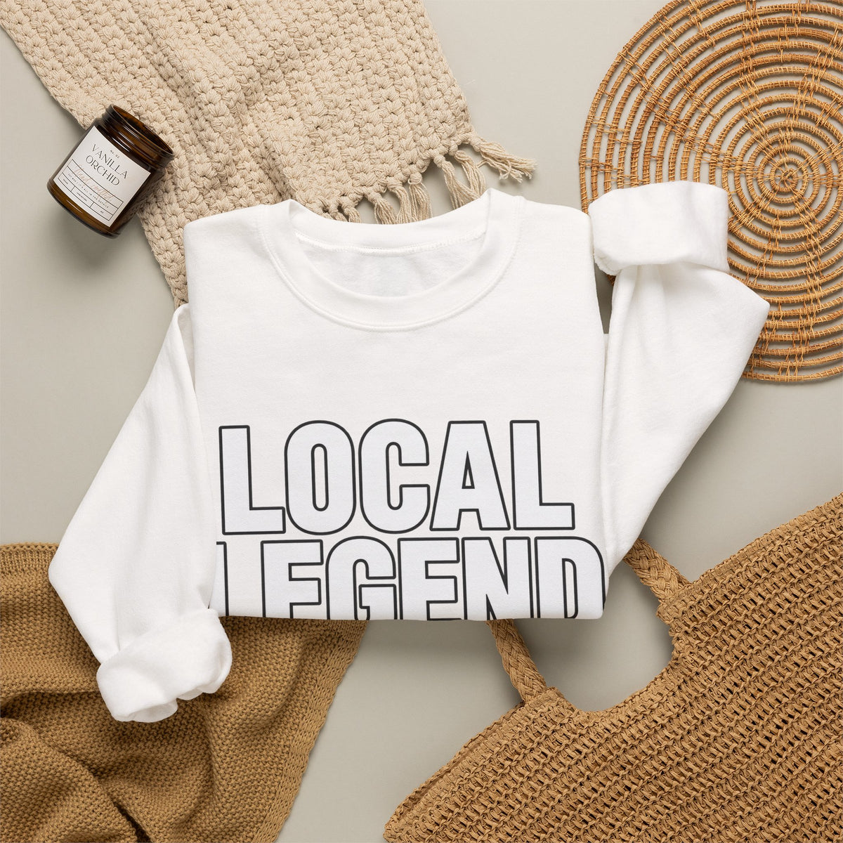 Local Legend - Crewneck Sweatshirt