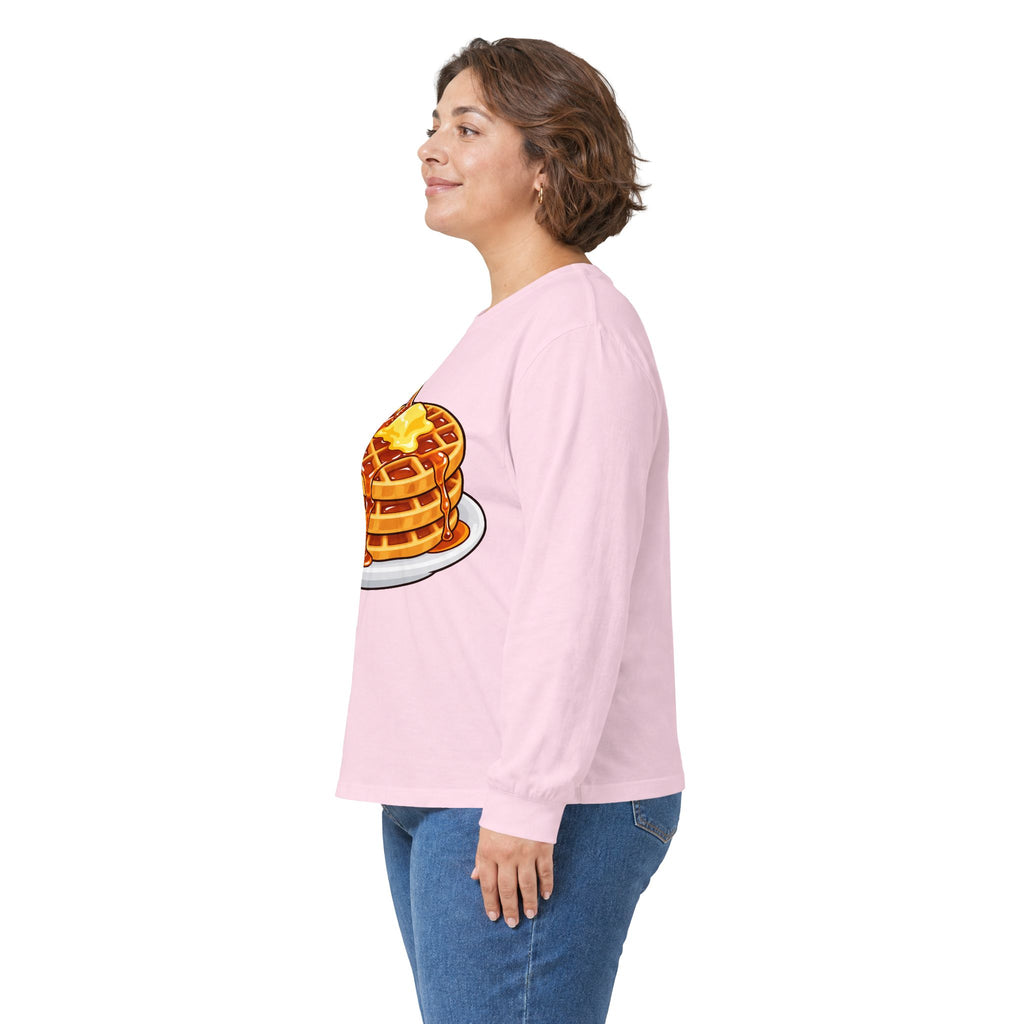Cartoon Waffles - Unisex Ultra Cotton Long Sleeve Tee