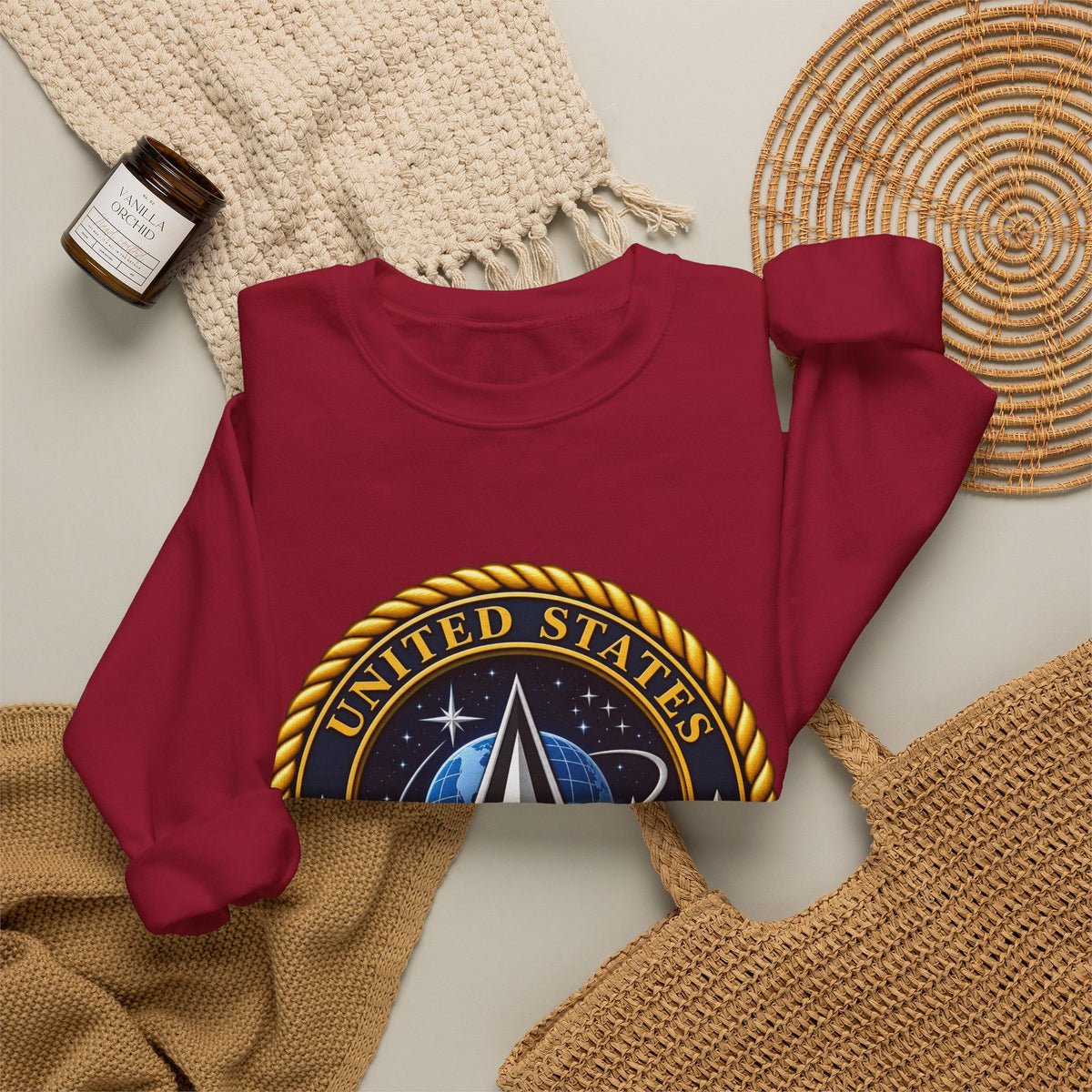 U.S. Space Force Emblem - Crewneck Sweatshirt