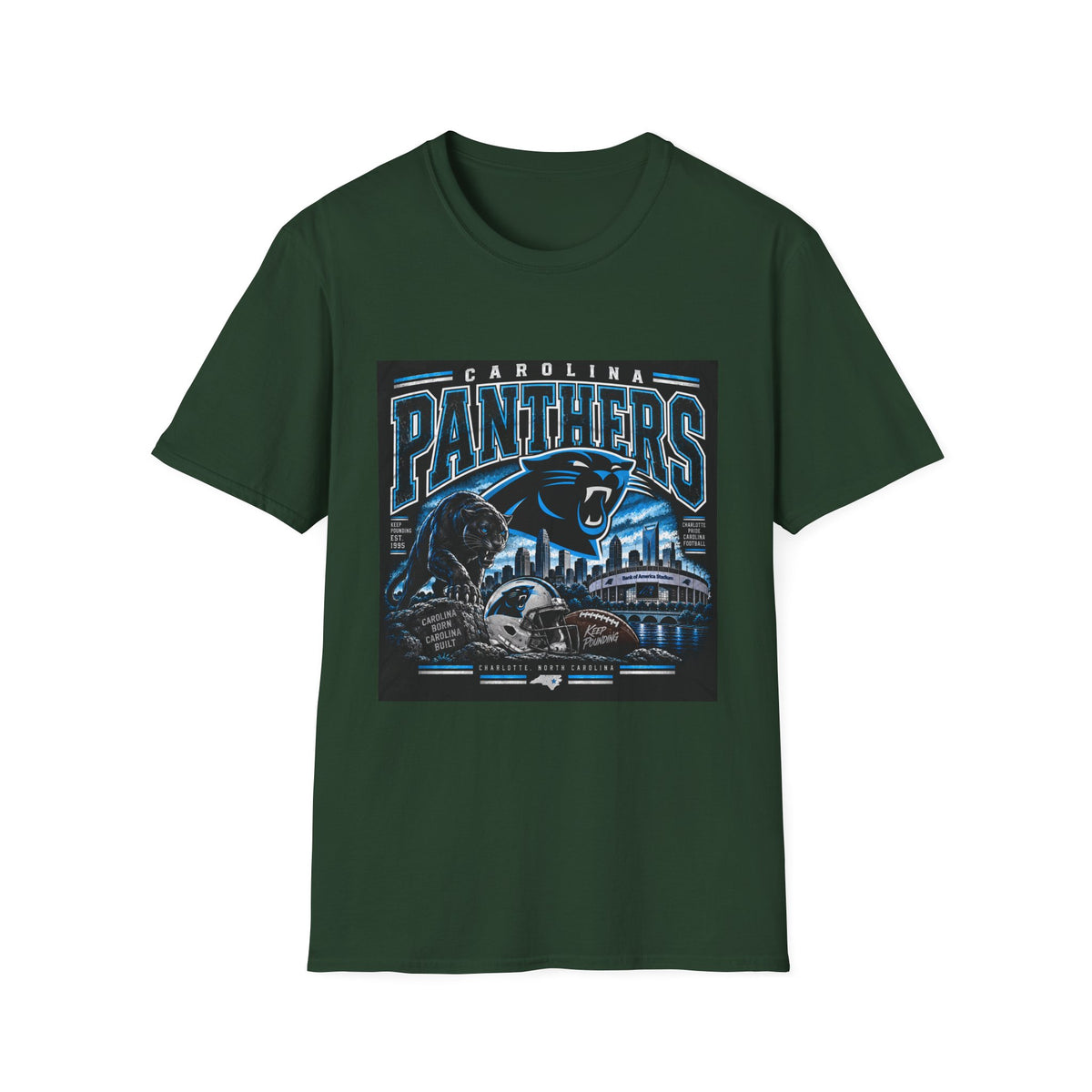 Carolina Panthers Keep Pounding - Classic Tee