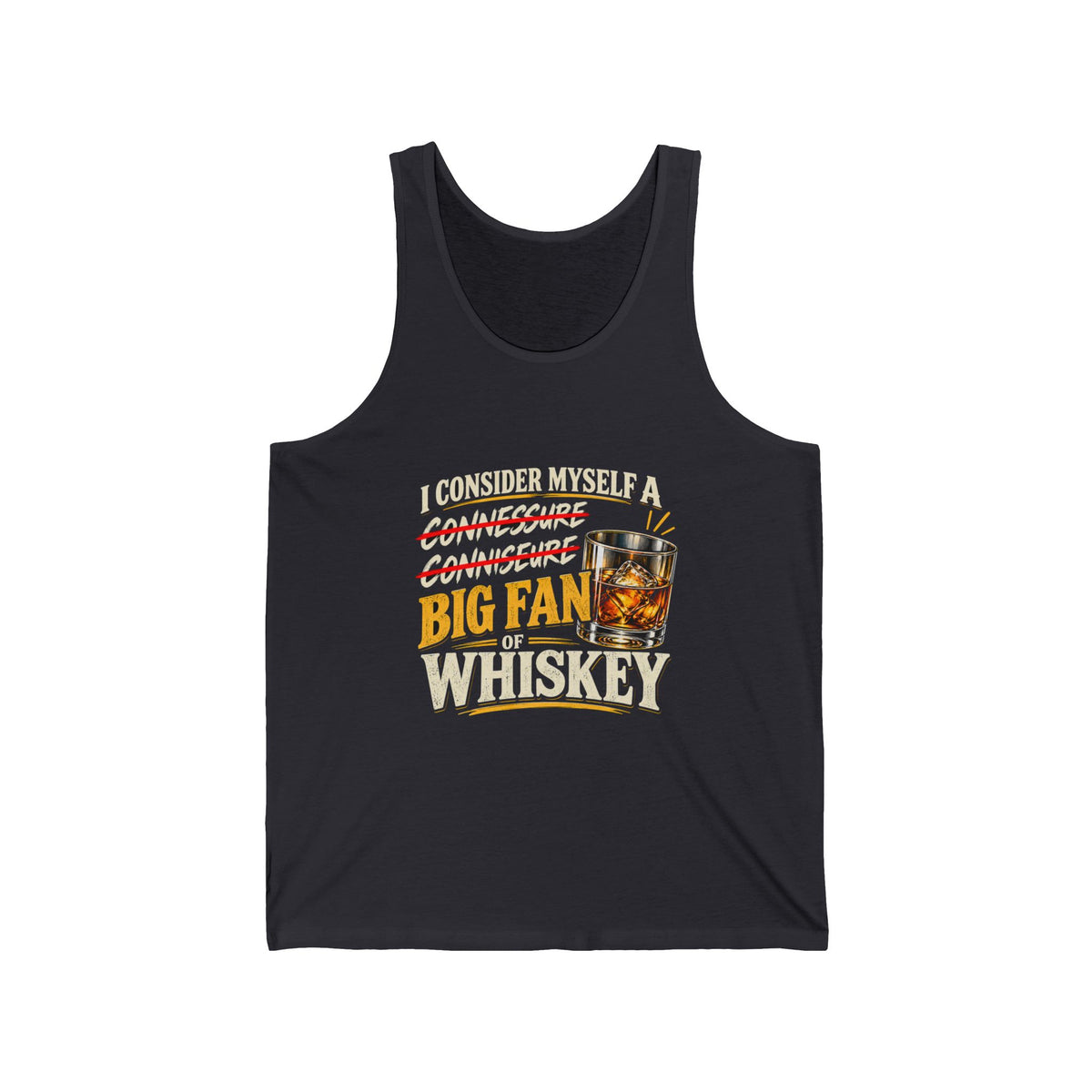 Big Fan of Whiskey - Athletic Tank