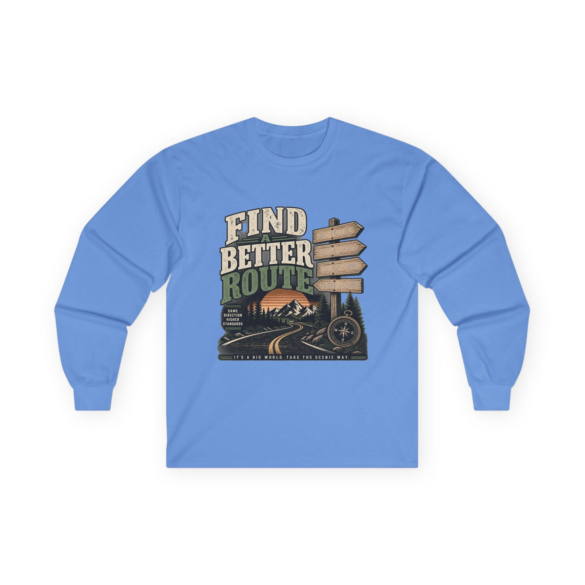 Find A Better Route - Unisex Ultra Cotton Long Sleeve Tee