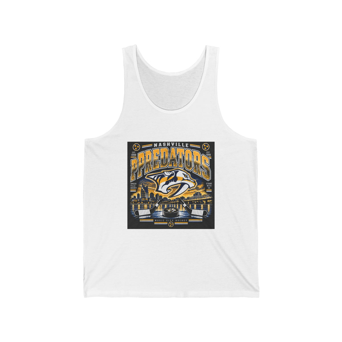 Nashville Predators Music City - Athletic Tank