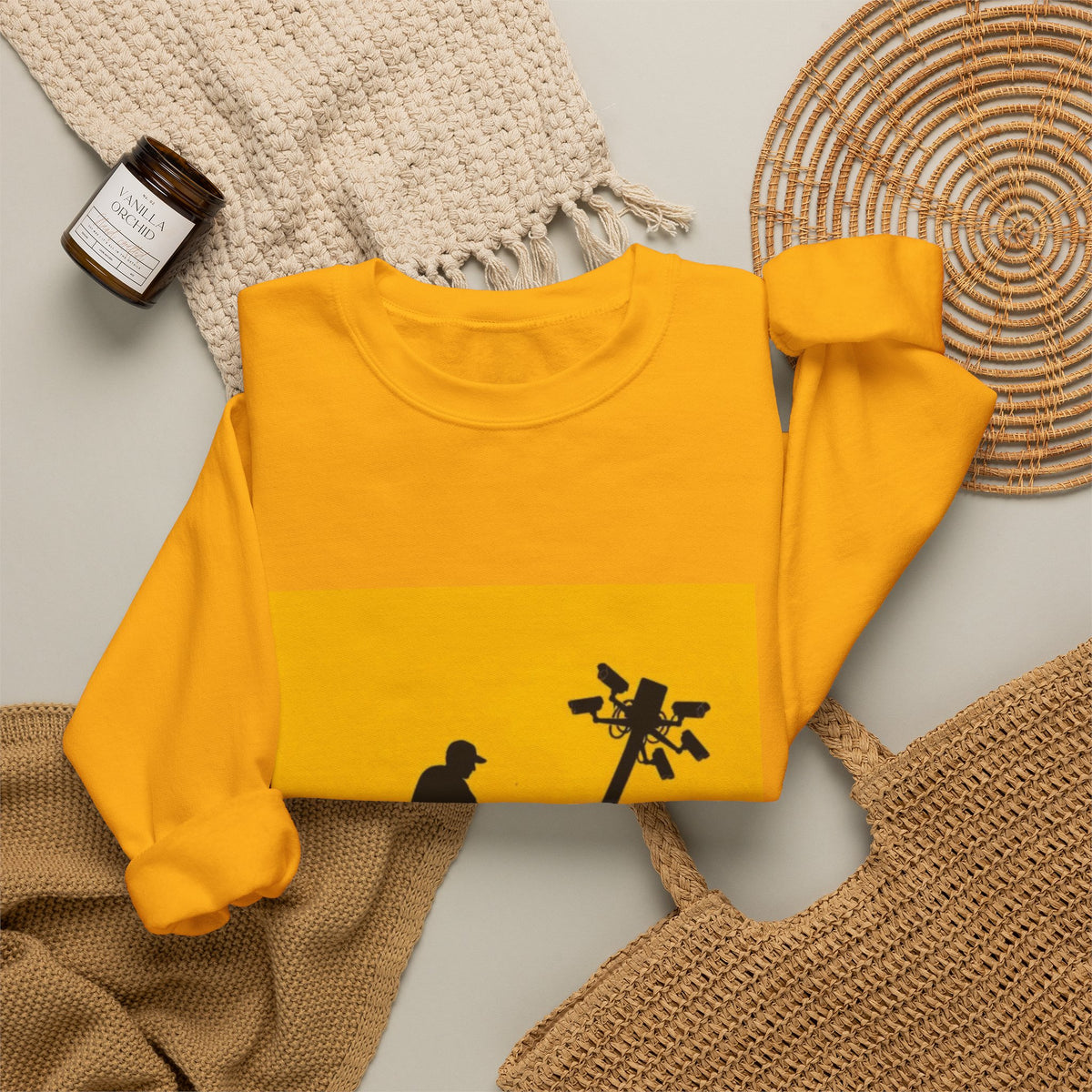 Surveillance Sabotage Tee - Crewneck Sweatshirt