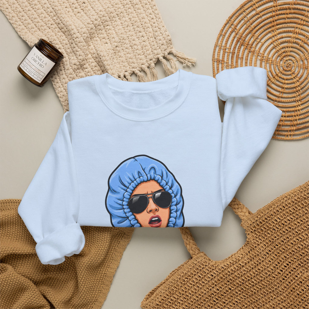 She Doesn't Even Go Here - Crewneck Sweatshirt
