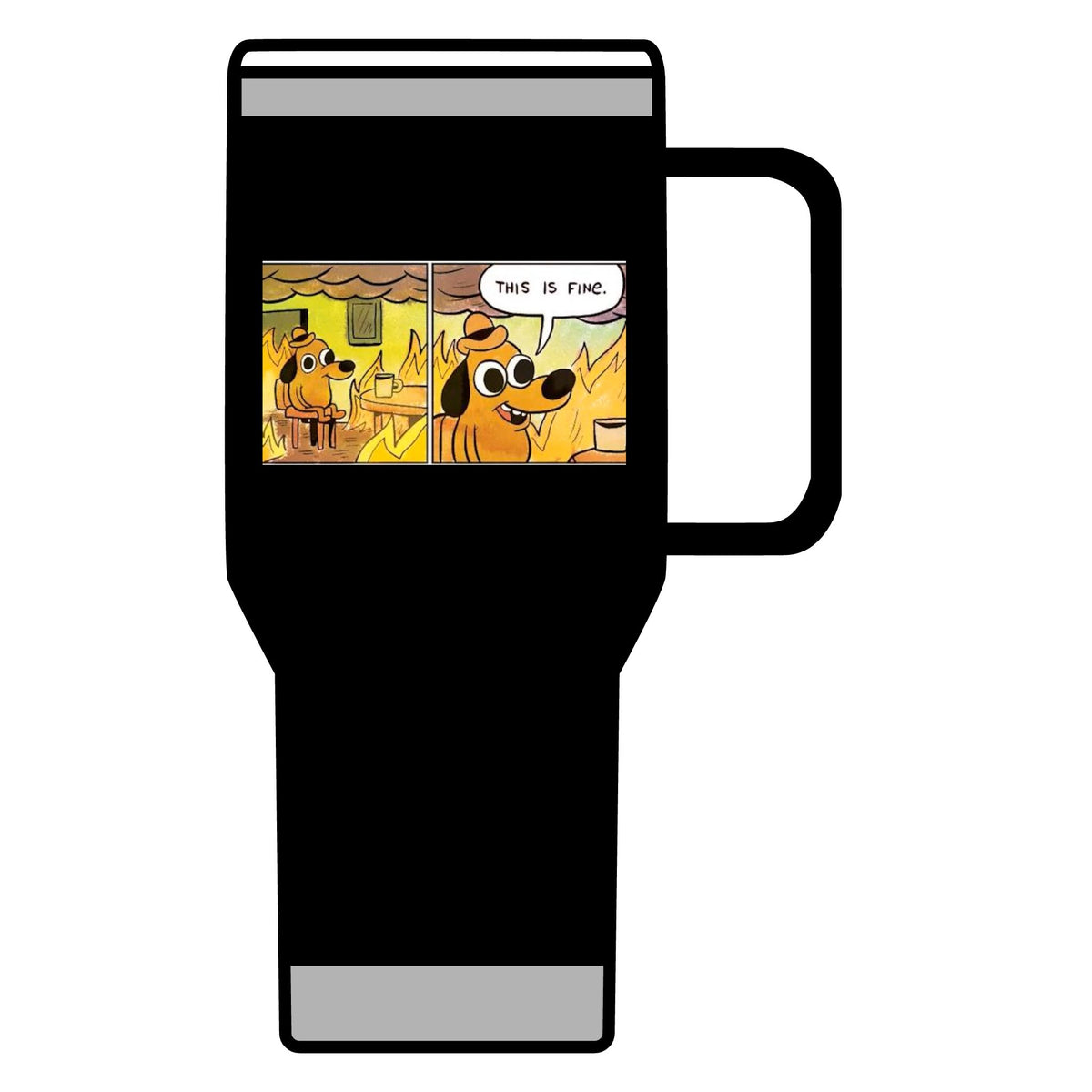 This Is Fine - 20oz Insulated Mug