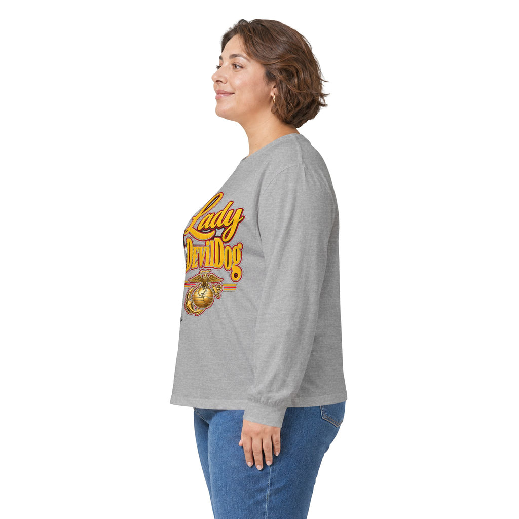 Lady Devil Dog - Unisex Ultra Cotton Long Sleeve Tee