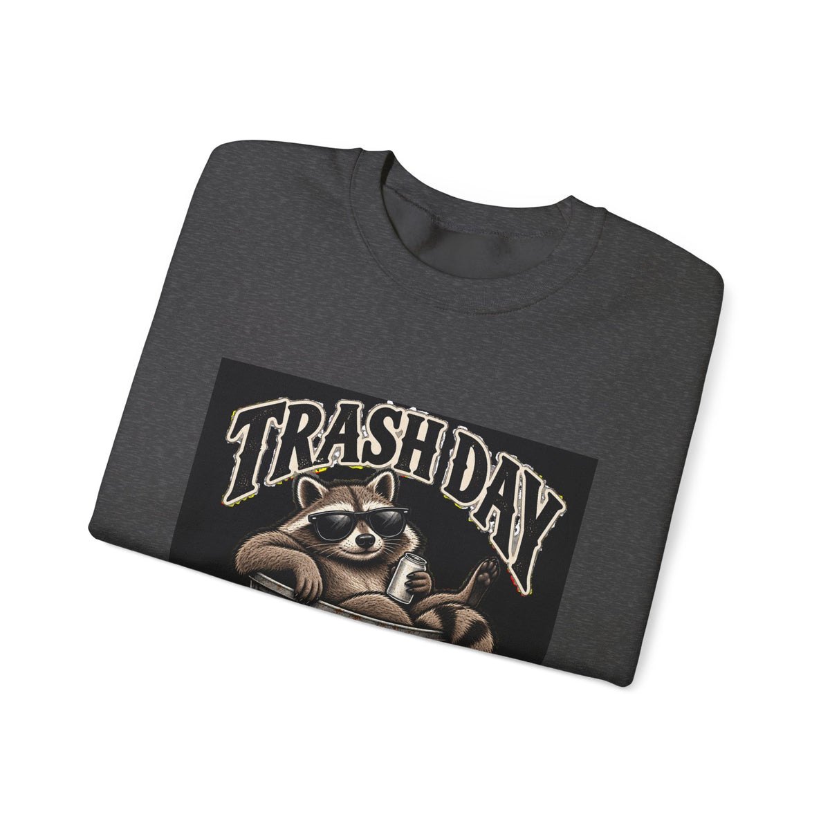 Trash Day Rest Day - Crewneck Sweatshirt