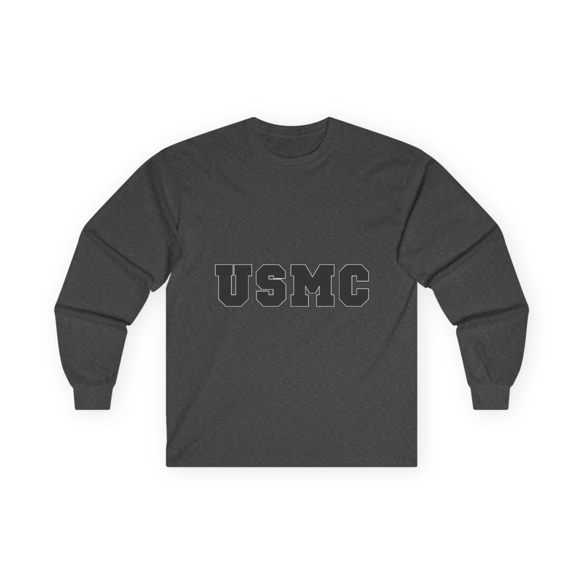 Marine Corps Varsity - Unisex Ultra Cotton Long Sleeve Tee