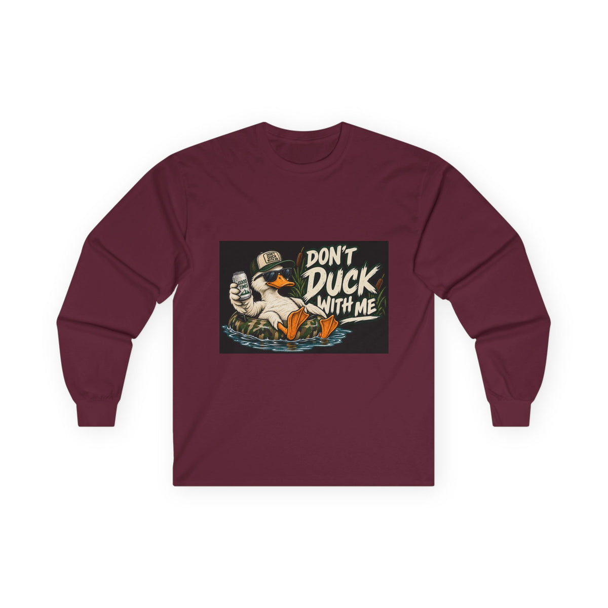 Duck With Me Camo - Unisex Ultra Cotton Long Sleeve Tee