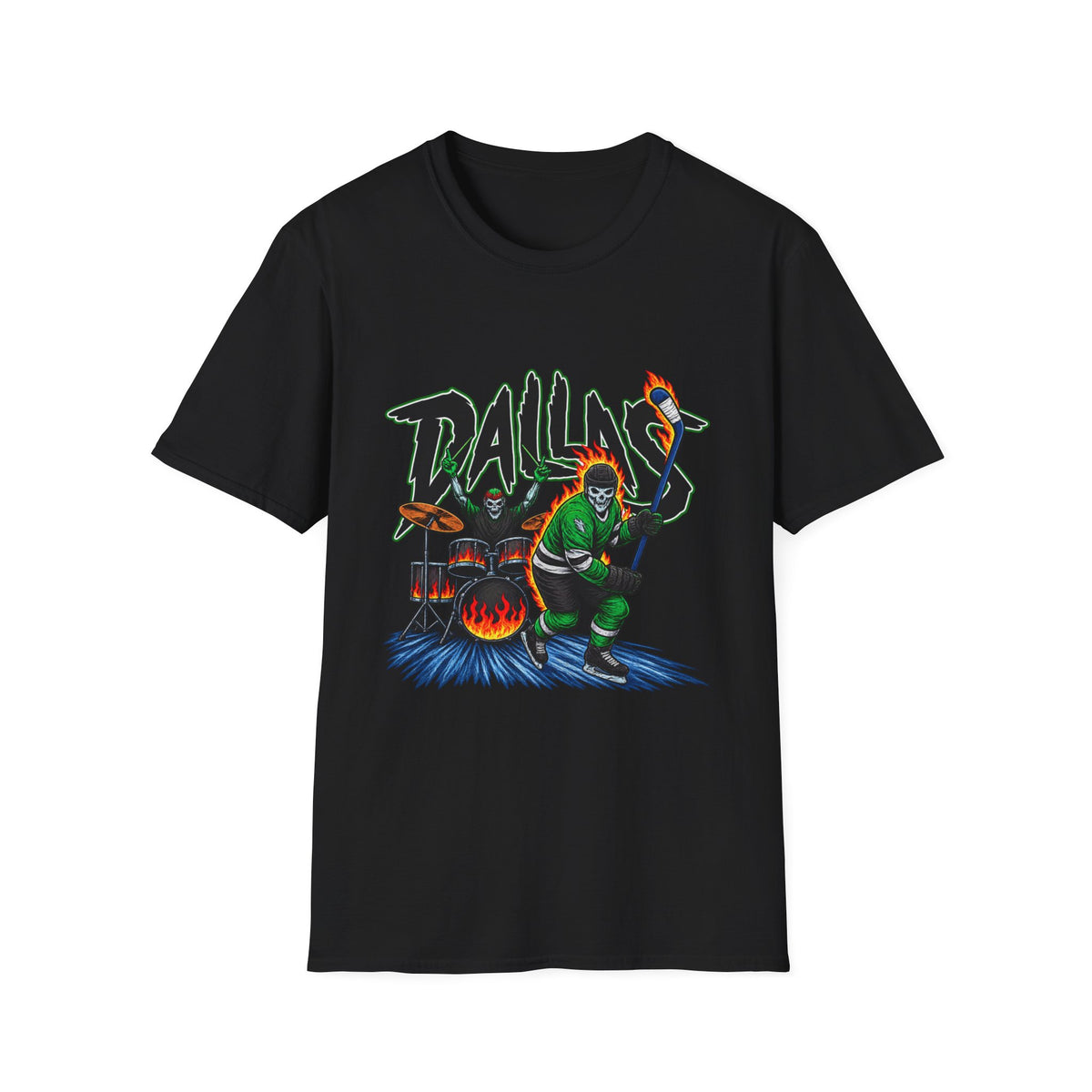 Dallas Stars Skeleton - Classic Tee