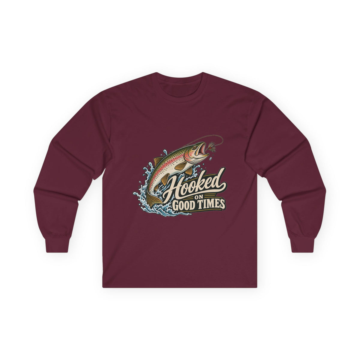 Hooked on Good Times - Unisex Ultra Cotton Long Sleeve Tee