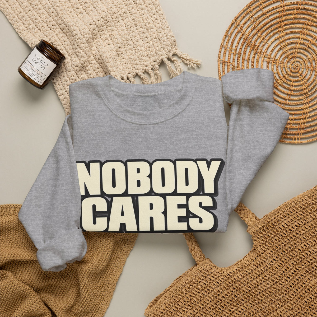 Nobody Cares - Keep Going - Crewneck Sweatshirt