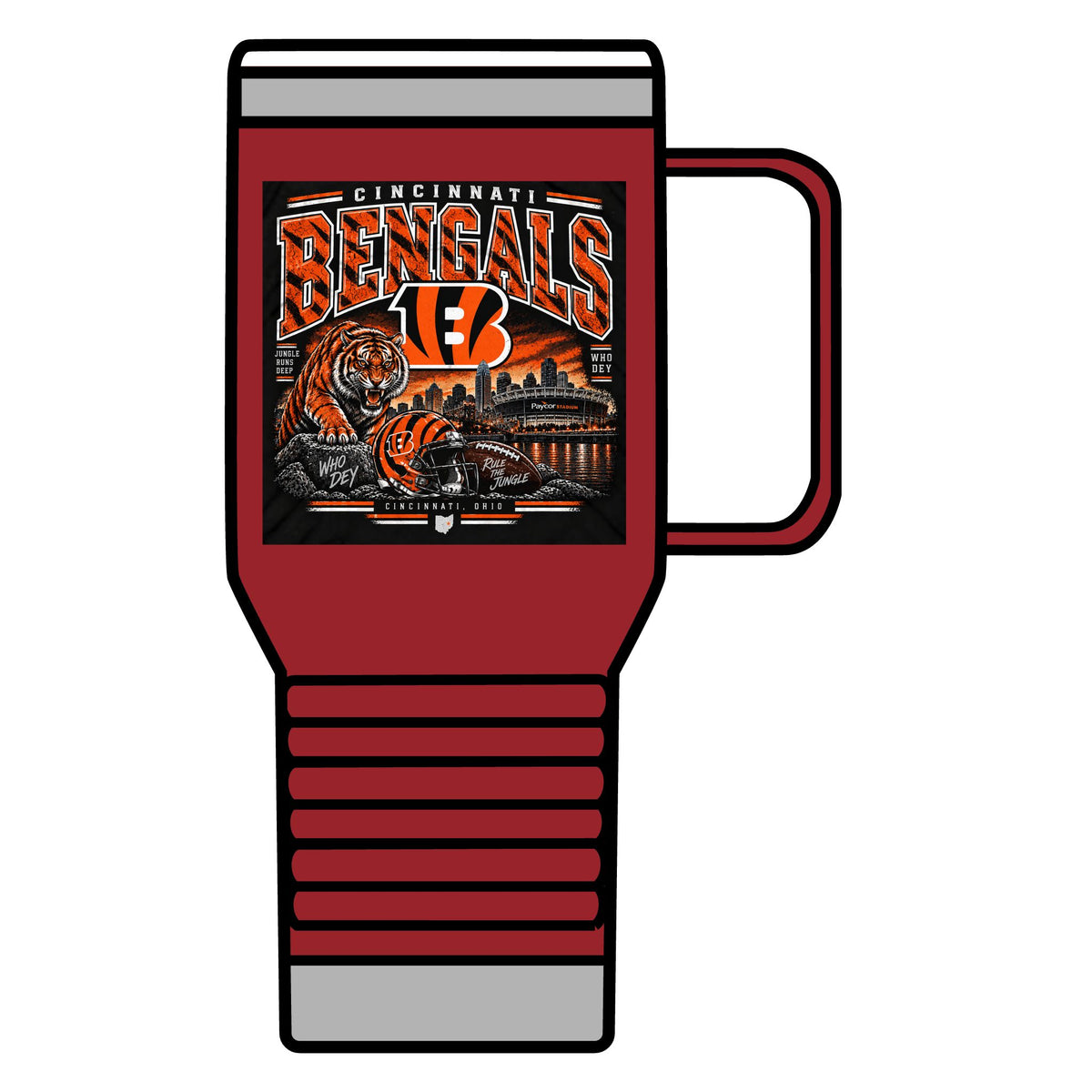 Cincinnati Bengals Jungle Reign - 20oz Insulated Mug