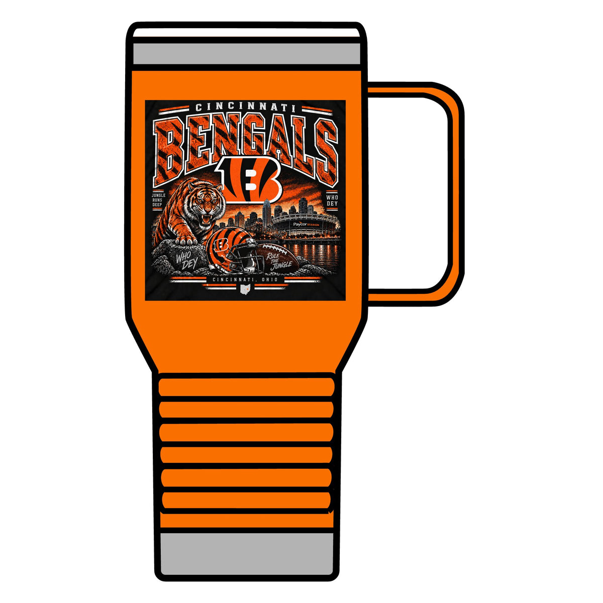 Cincinnati Bengals Jungle Reign - 20oz Insulated Mug