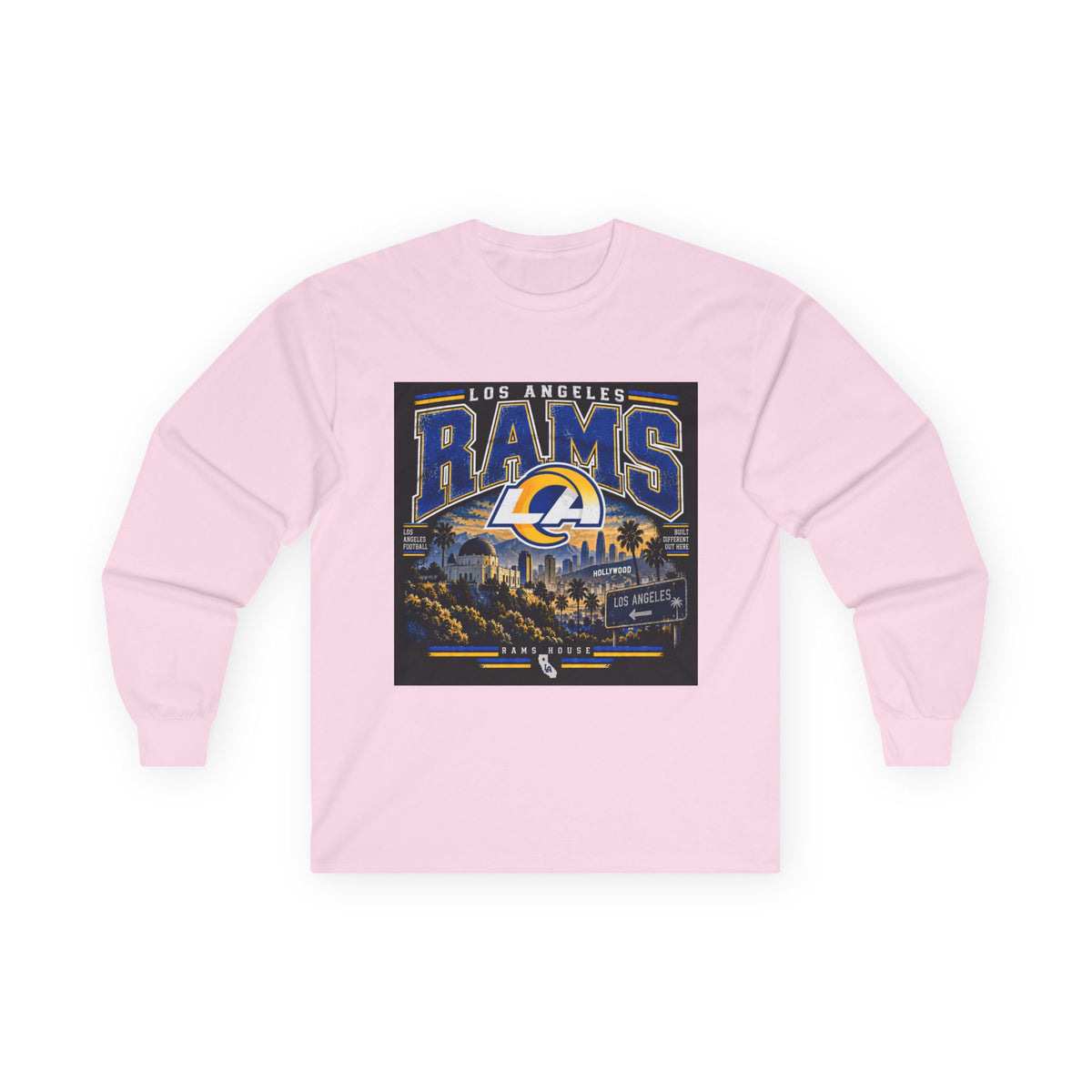 LA Rams House Pride - Unisex Ultra Cotton Long Sleeve Tee