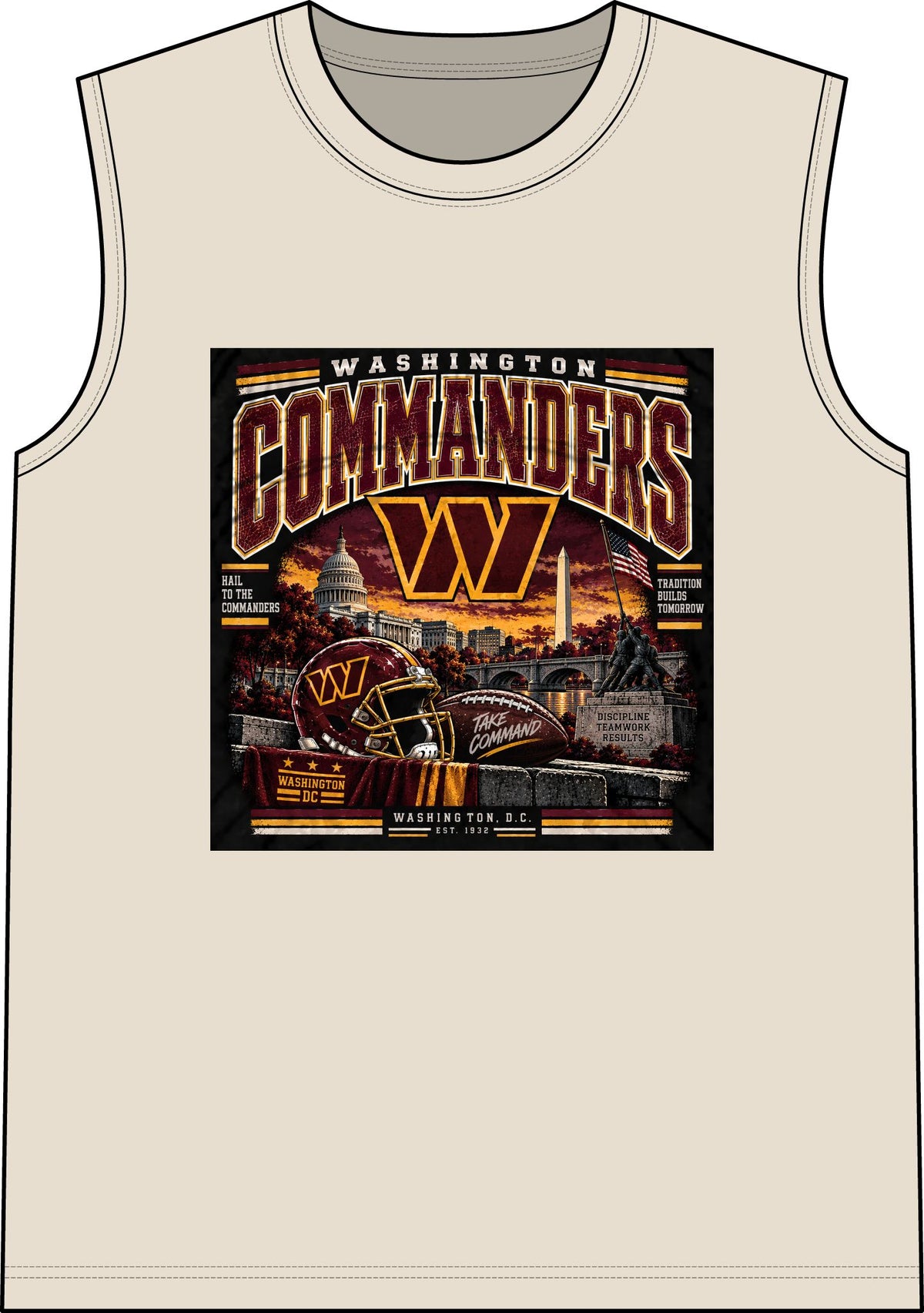 Washington Commanders Pride - Classic Tank