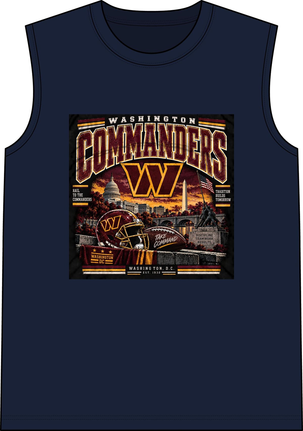 Washington Commanders Pride - Classic Tank