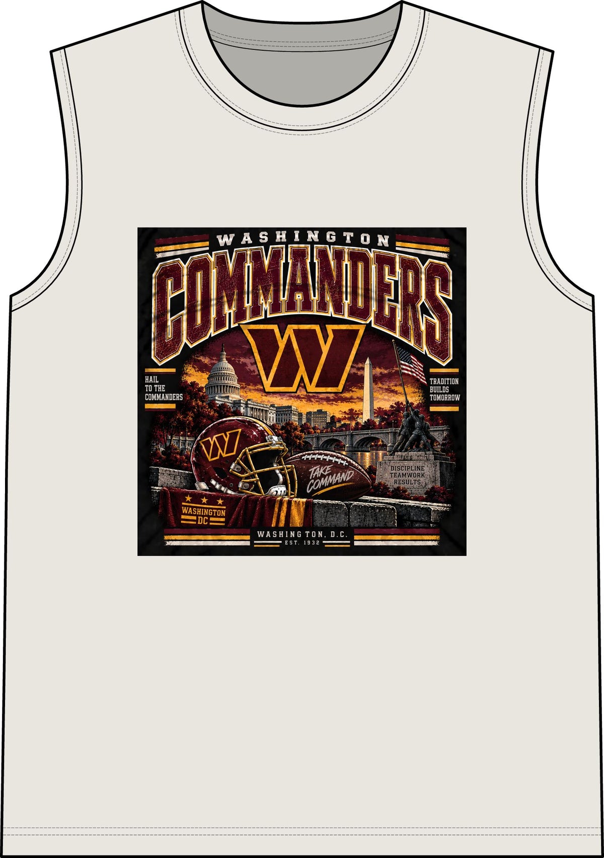 Washington Commanders Pride - Classic Tank