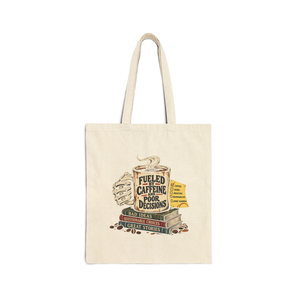 Fueled by Caffeine - Canvas Tote