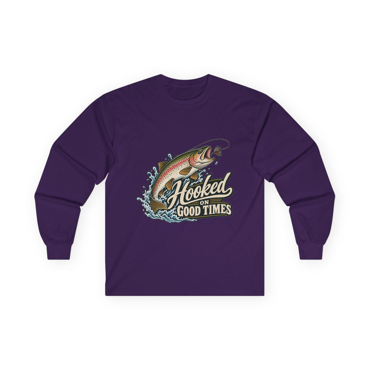 Hooked on Good Times - Unisex Ultra Cotton Long Sleeve Tee