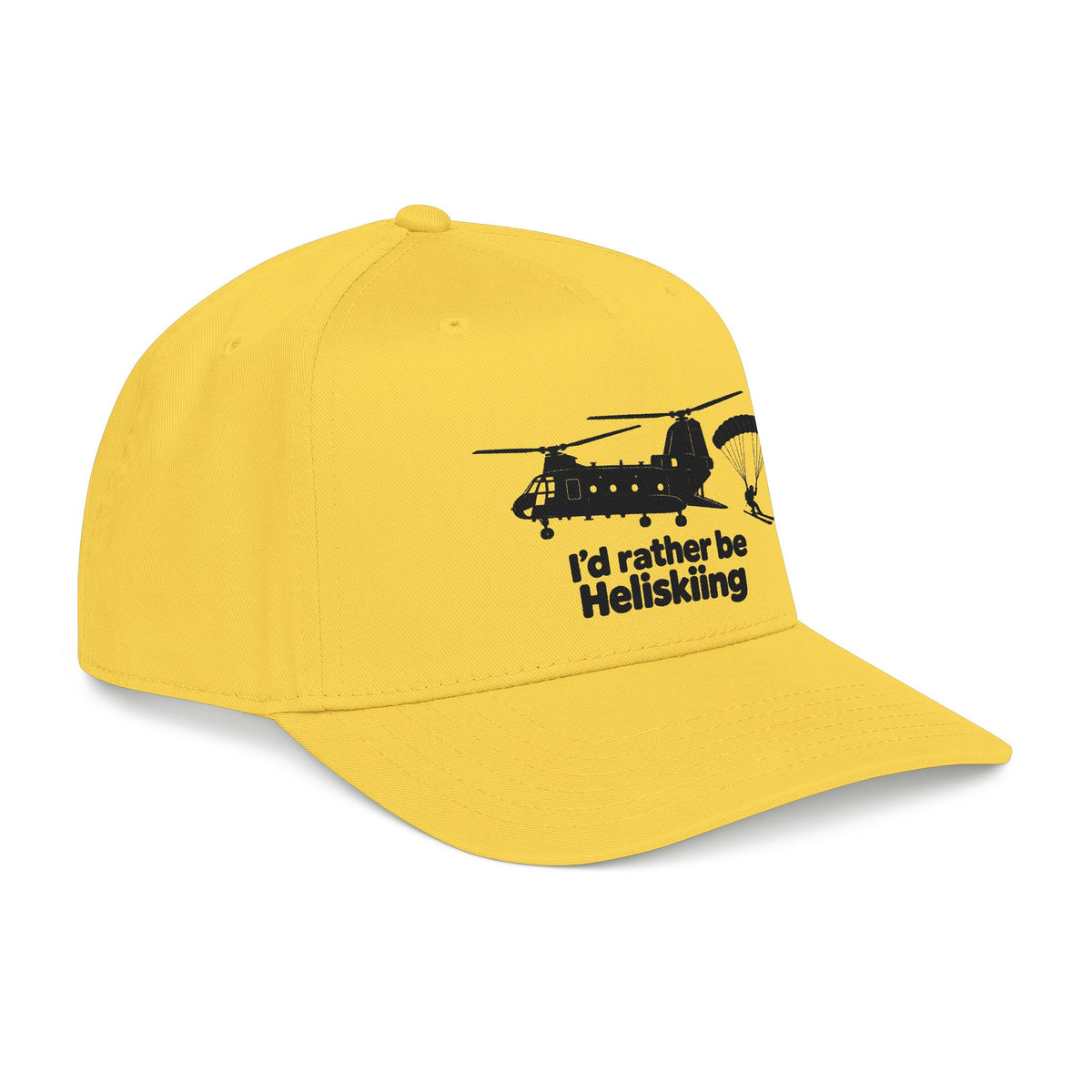 Id Rather Be Heliskiing - OTTO Baseball Hat