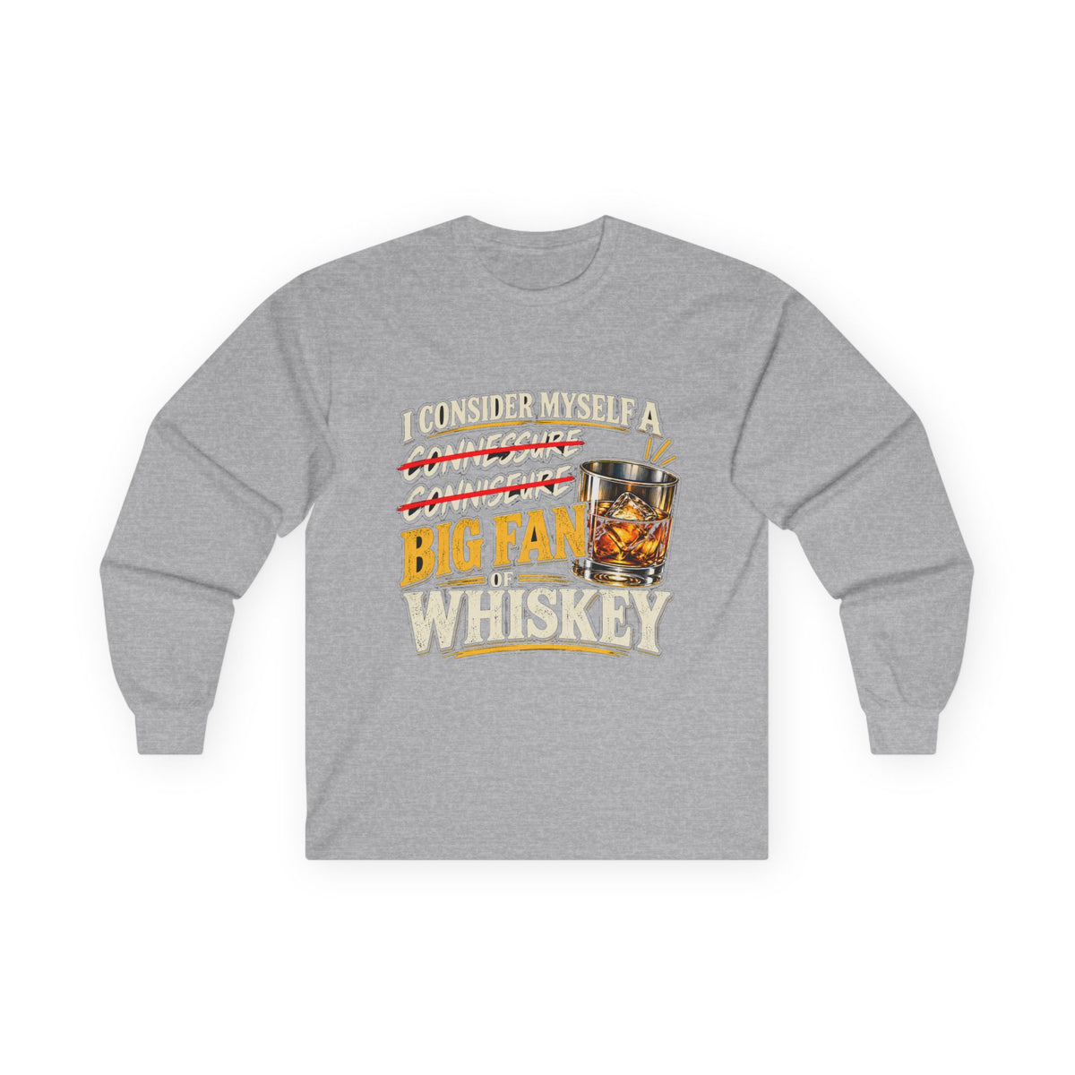 Big Fan of Whiskey - Unisex Ultra Cotton Long Sleeve Tee
