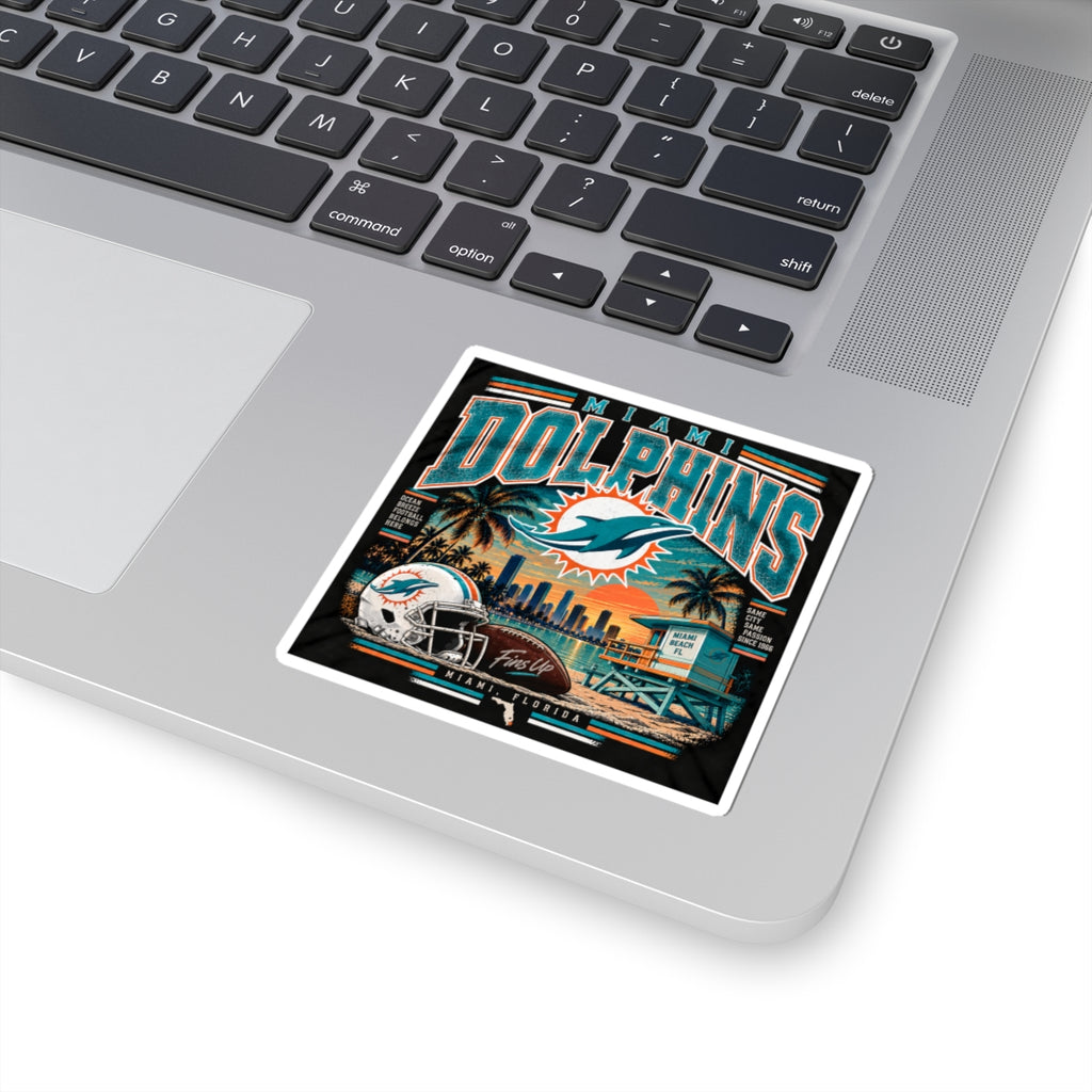 Miami Dolphins - Kiss-Cut Sticker