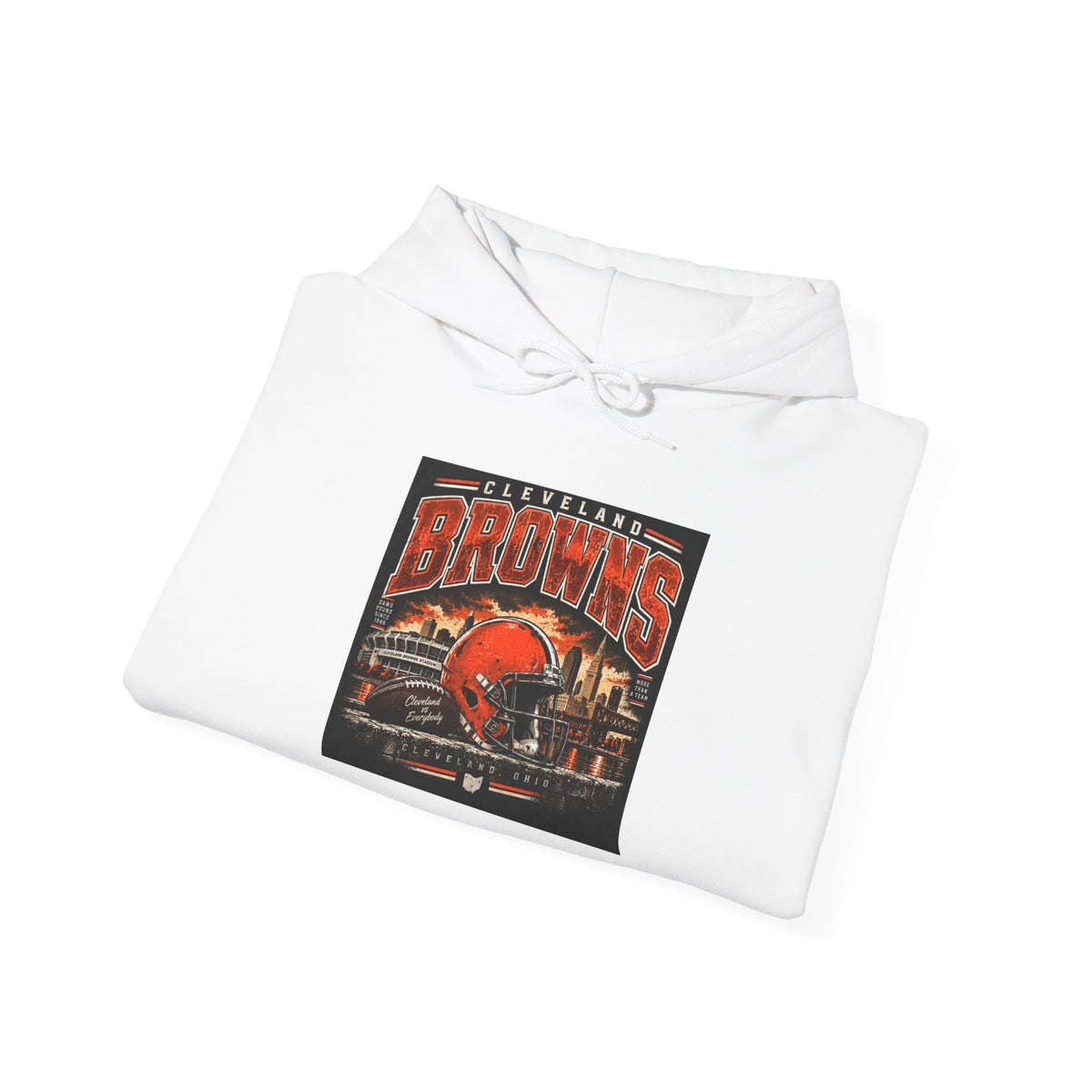 Cleveland Browns Skyline - Hoodie